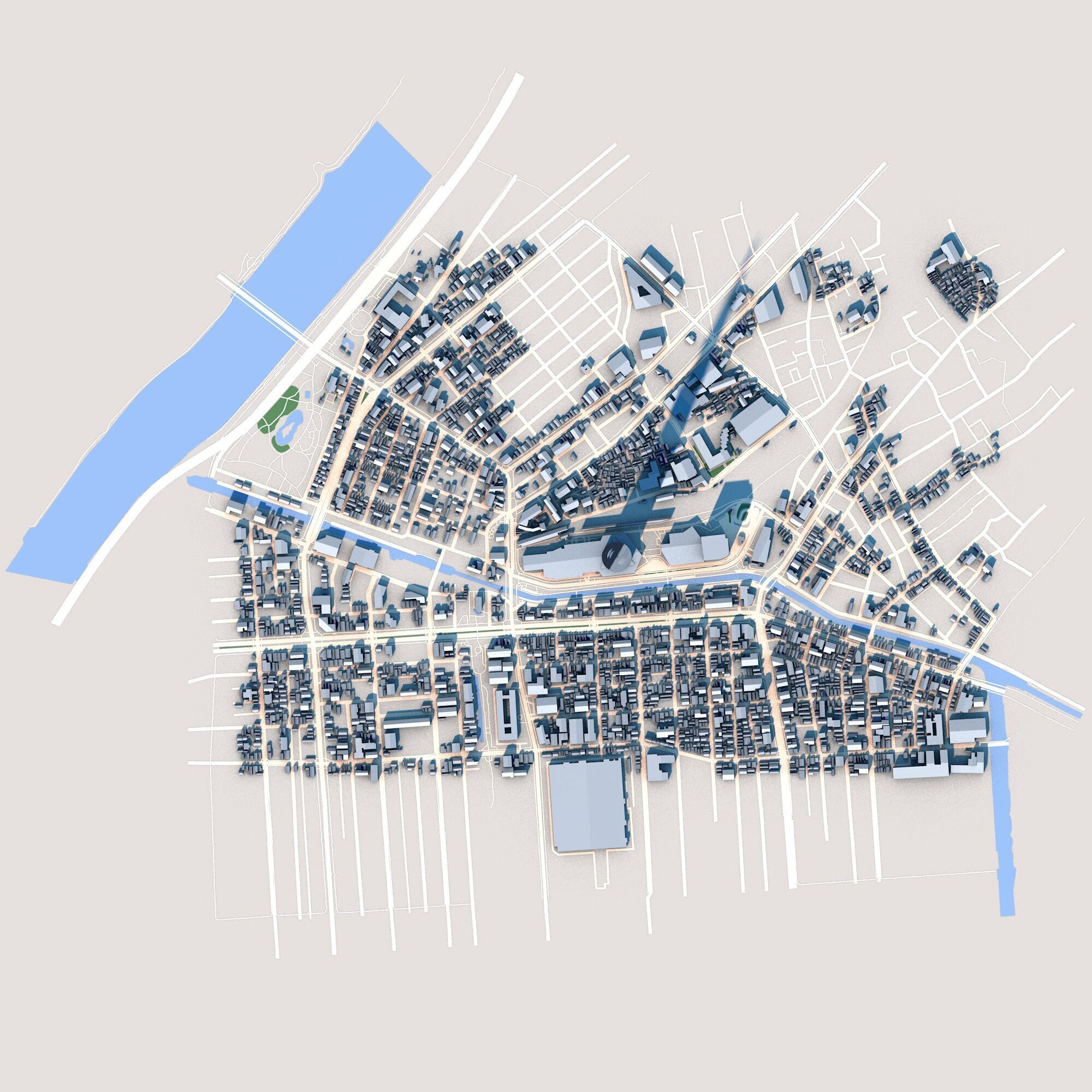 Tokyo Skytree Roppongi Hills Mori Tower 3D model_1