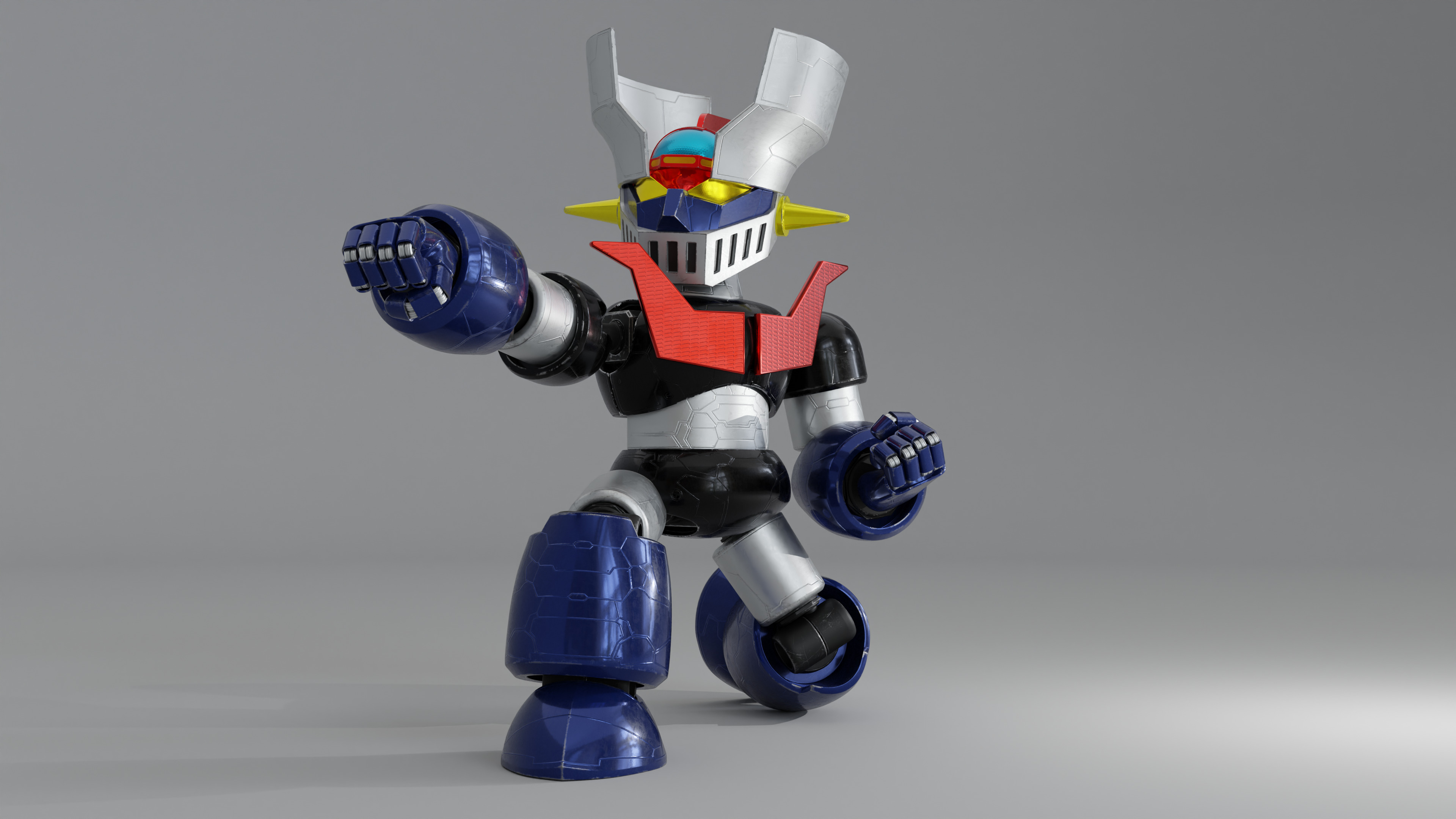 Mazinger Z 3D model_2
