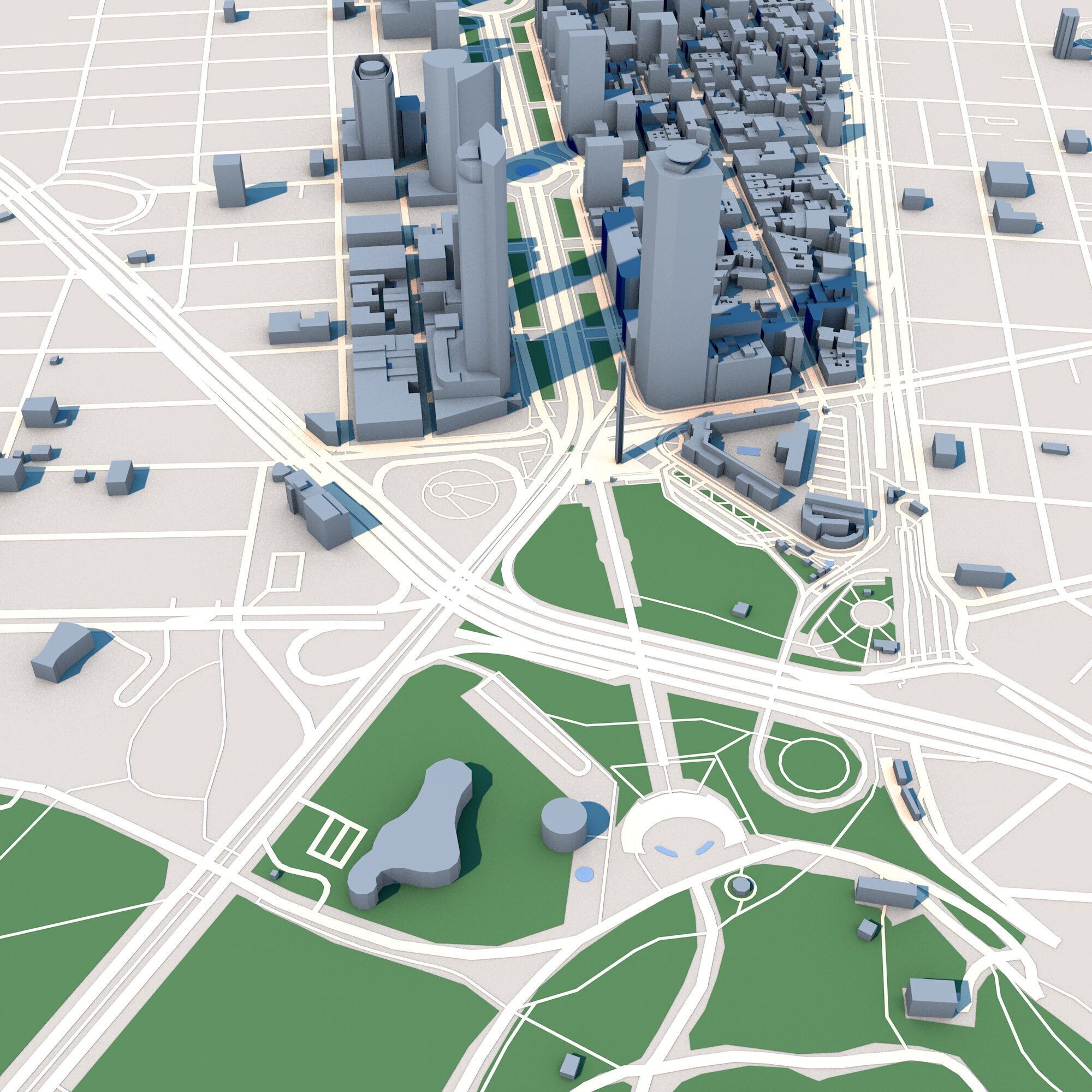 Torre Reforma Torre Mayor Mexico City Mexic 3D model_10