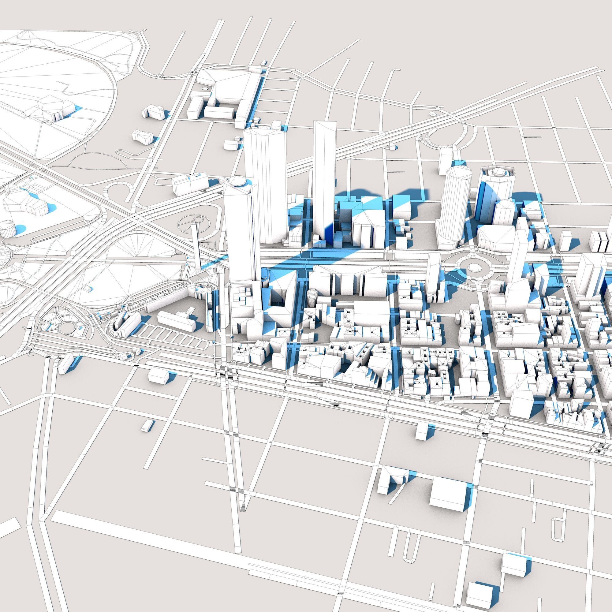 Torre Reforma Torre Mayor Mexico City Mexic 3D model_11