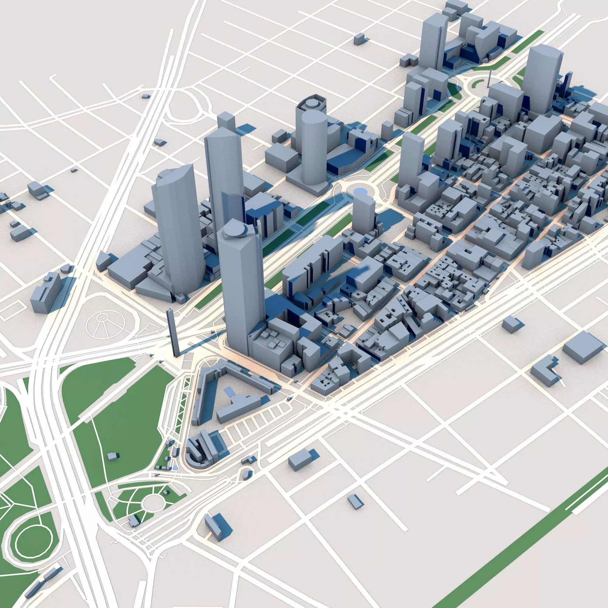 Torre Reforma Torre Mayor Mexico City Mexic 3D model_0