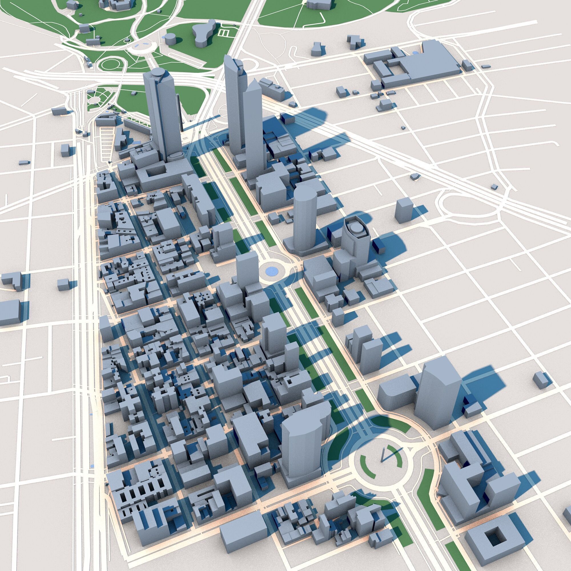 Torre Reforma Torre Mayor Mexico City Mexic 3D model_6