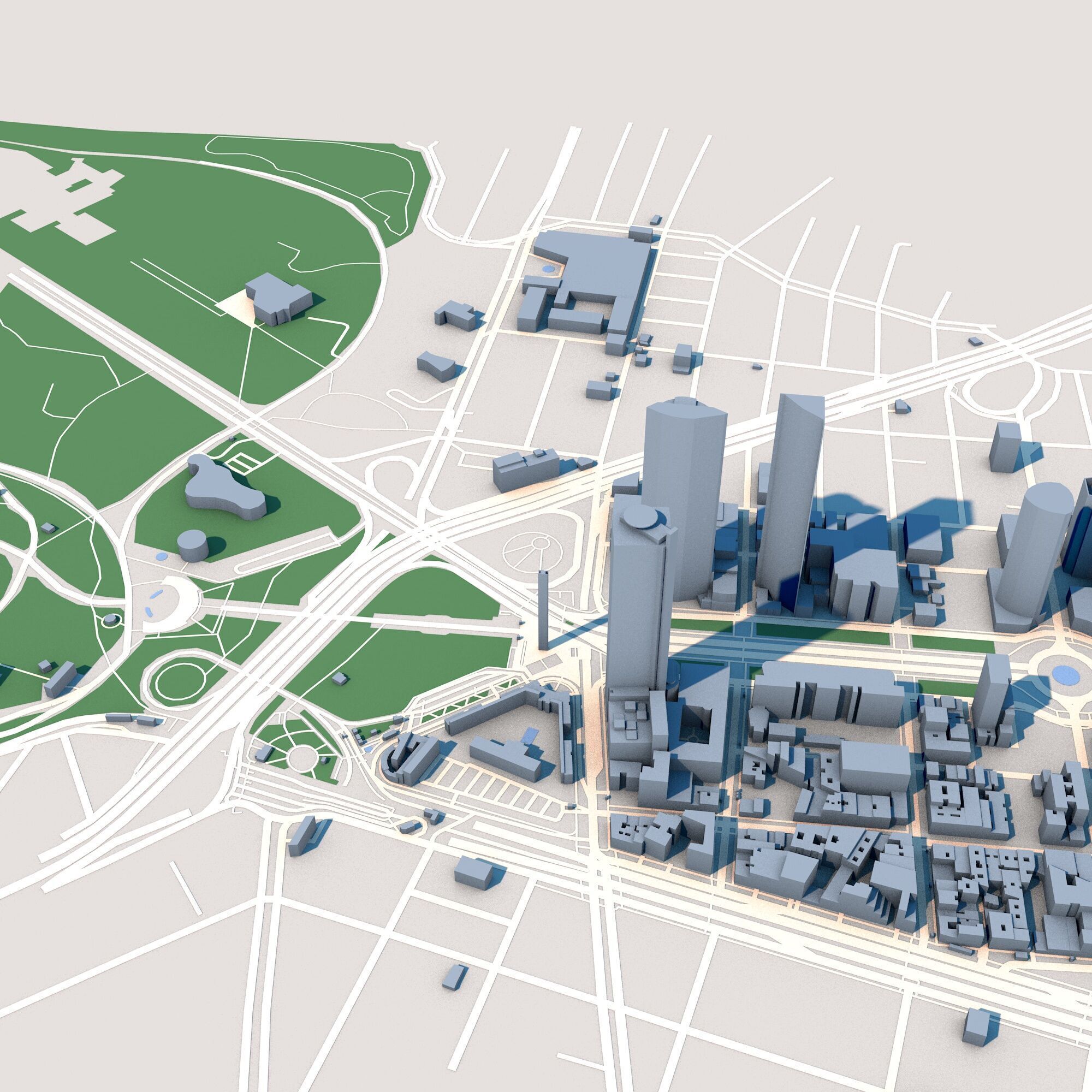 Torre Reforma Torre Mayor Mexico City Mexic 3D model_4