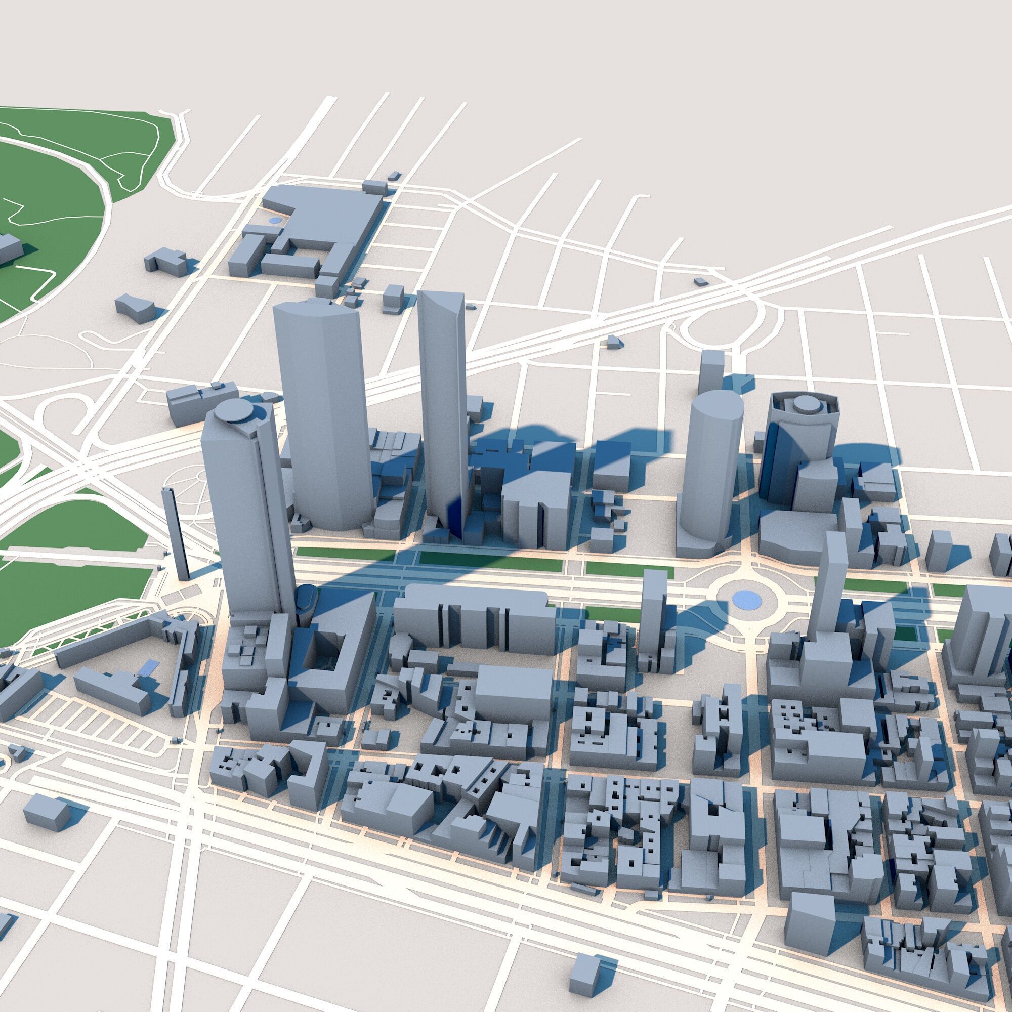 Torre Reforma Torre Mayor Mexico City Mexic 3D model_5