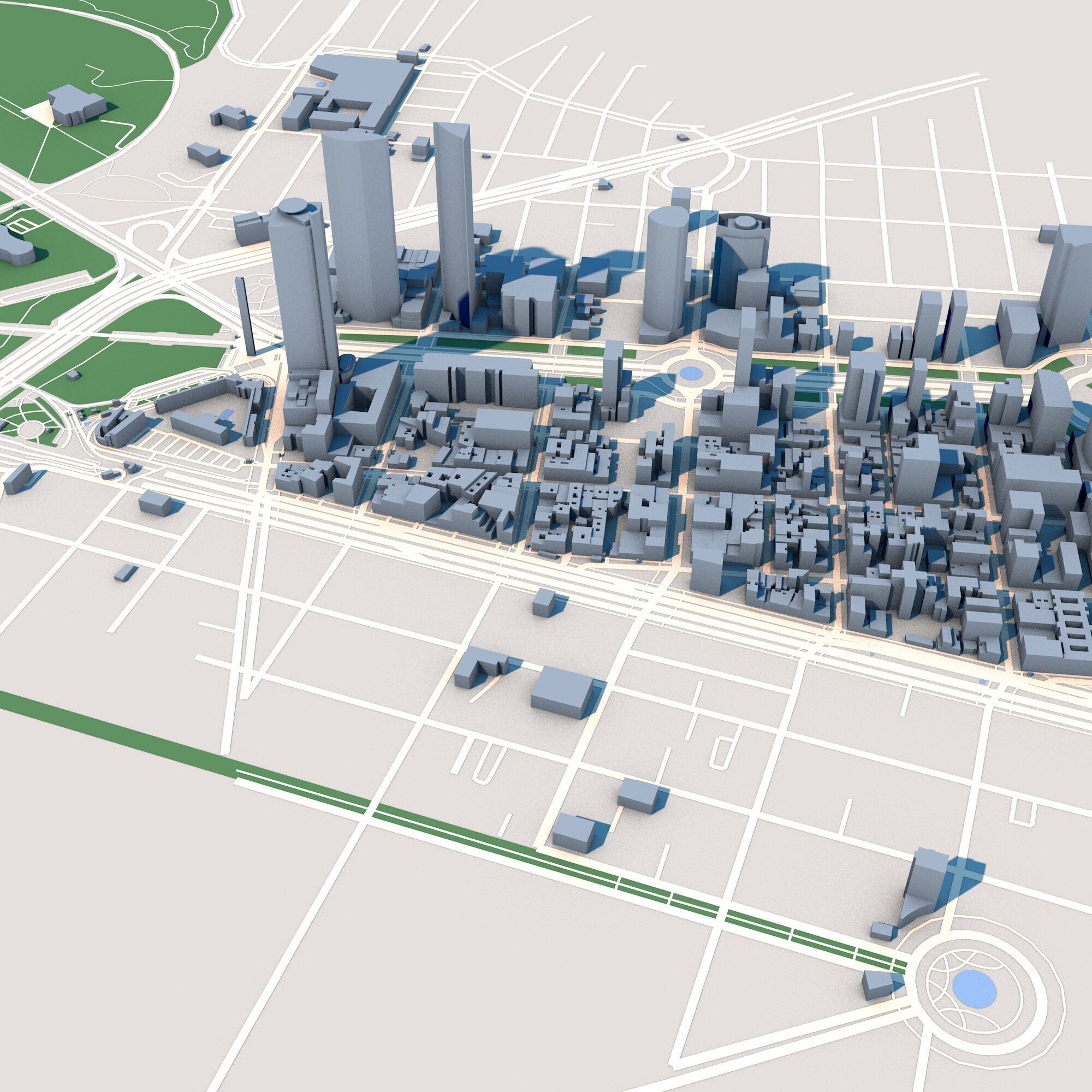 Torre Reforma Torre Mayor Mexico City Mexic 3D model_3
