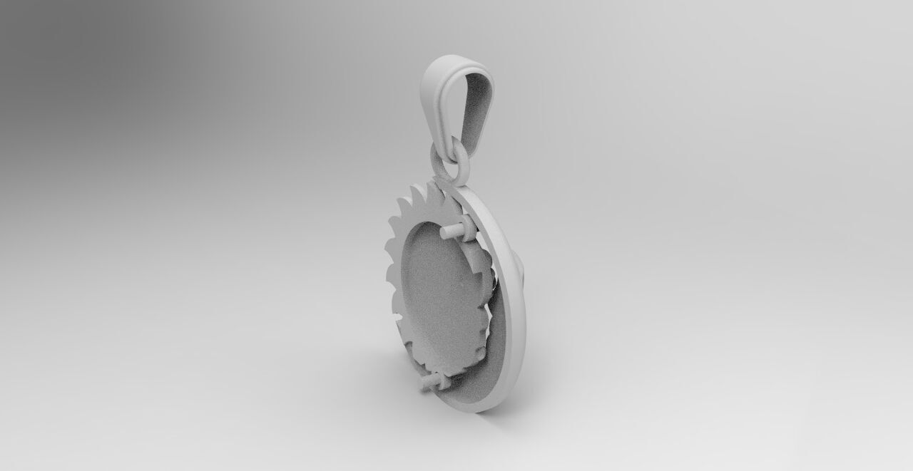 sol y luna  3D print model_4
