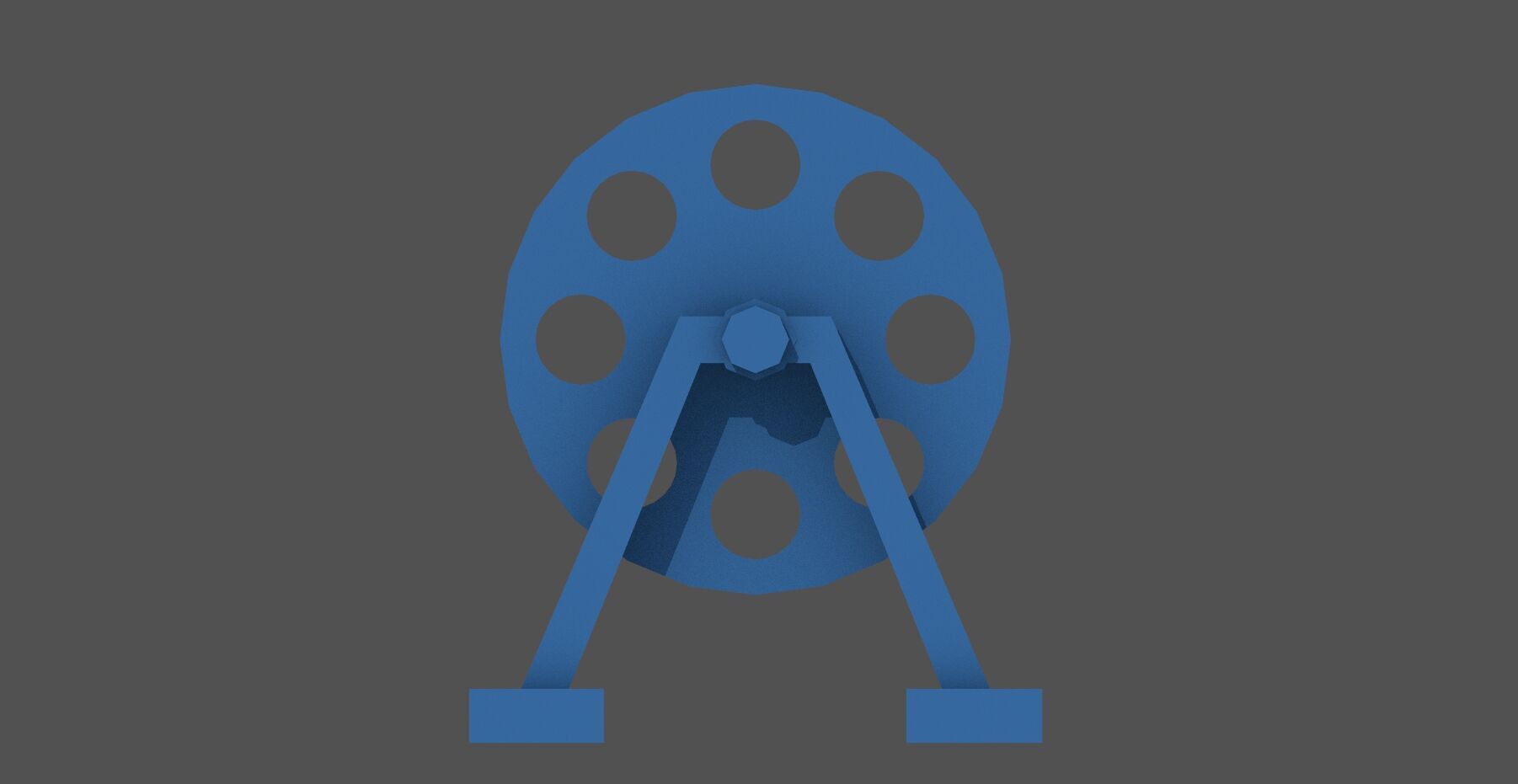 Naval hose reels - Commercial license - 1-200 scale 3D print model_9