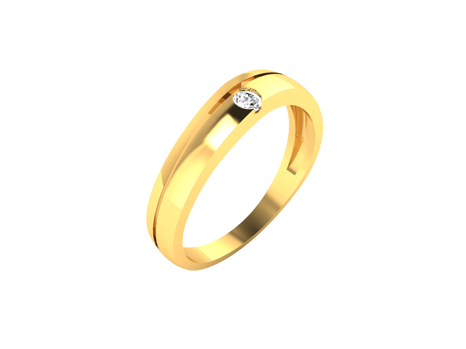 Women Ring  Render 3dm STL OBJ FBX Details 3D print model_5
