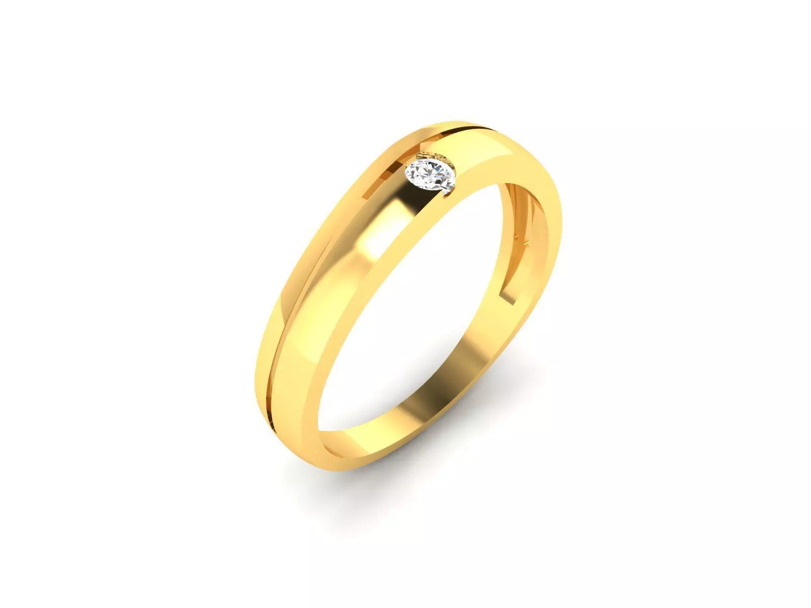Women Ring  Render 3dm STL OBJ FBX Details 3D print model_0