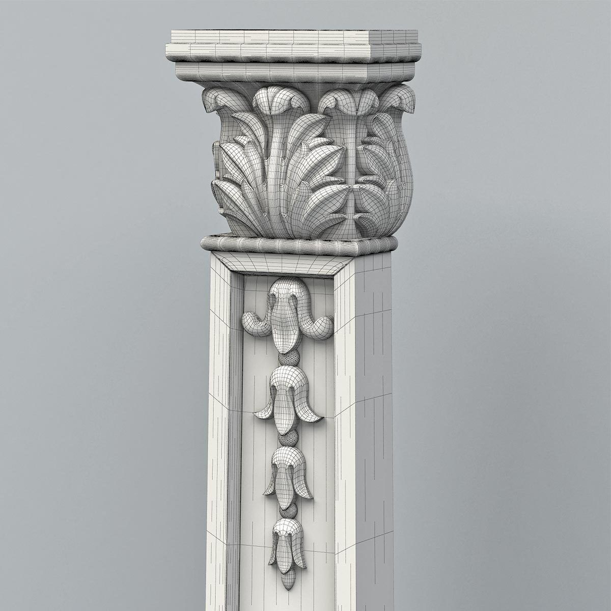Column 002 3D model_7