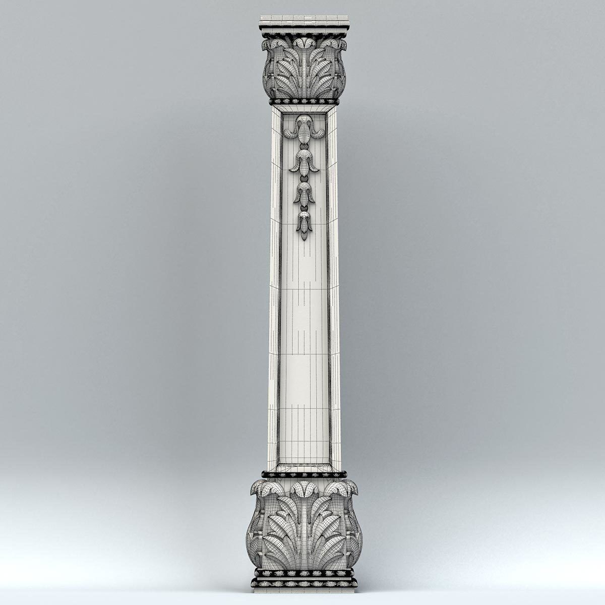 Column 002 3D model_5
