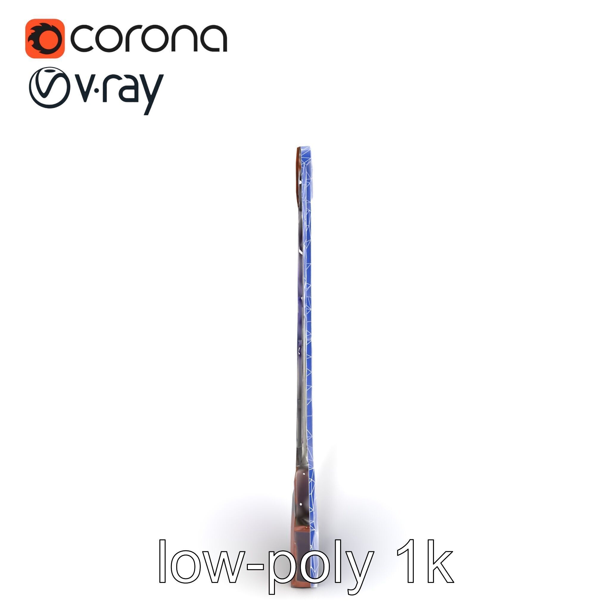 Legendary Encrusted Bow Luminous Script model pack Low-poly 3D model_19