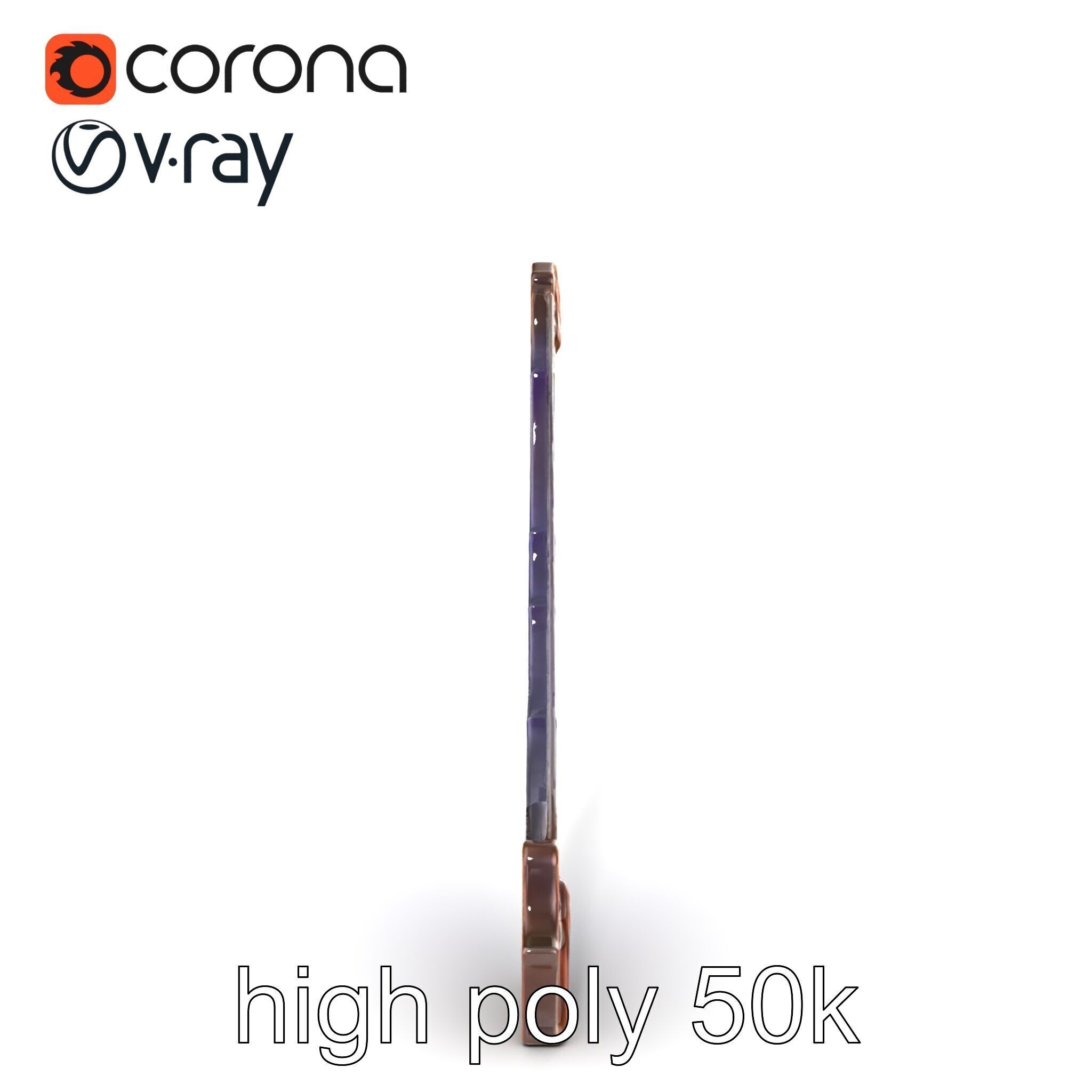 Legendary Encrusted Bow Luminous Script model pack Low-poly 3D model_26