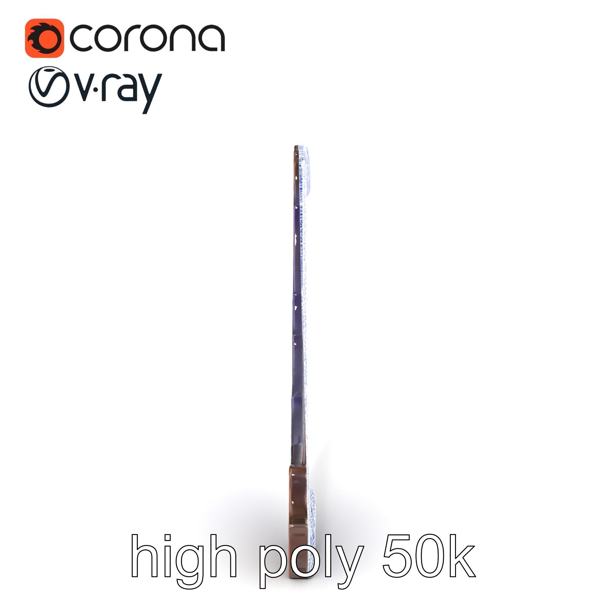 Legendary Encrusted Bow Luminous Script model pack Low-poly 3D model_20