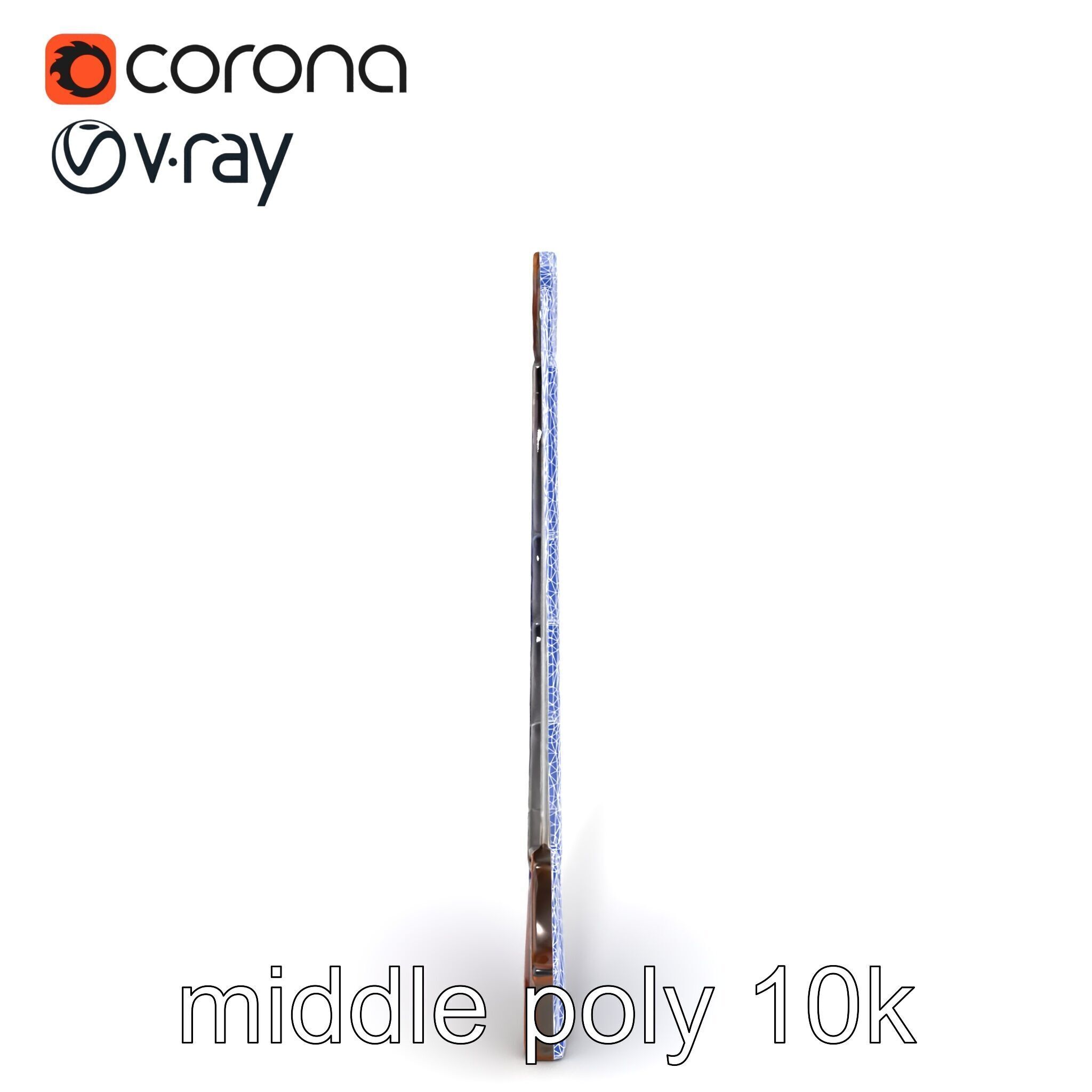 Legendary Encrusted Bow Luminous Script model pack Low-poly 3D model_14