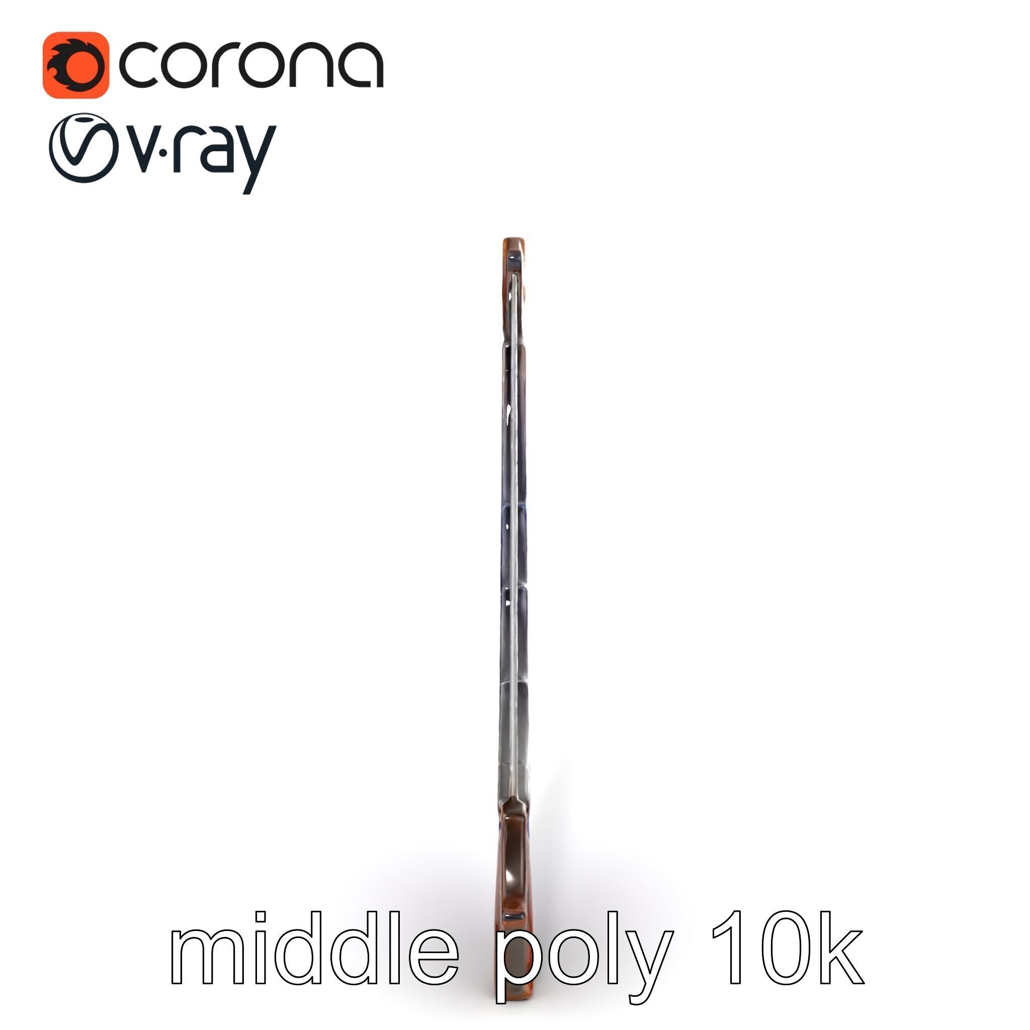 Legendary Encrusted Bow Luminous Script model pack Low-poly 3D model_23