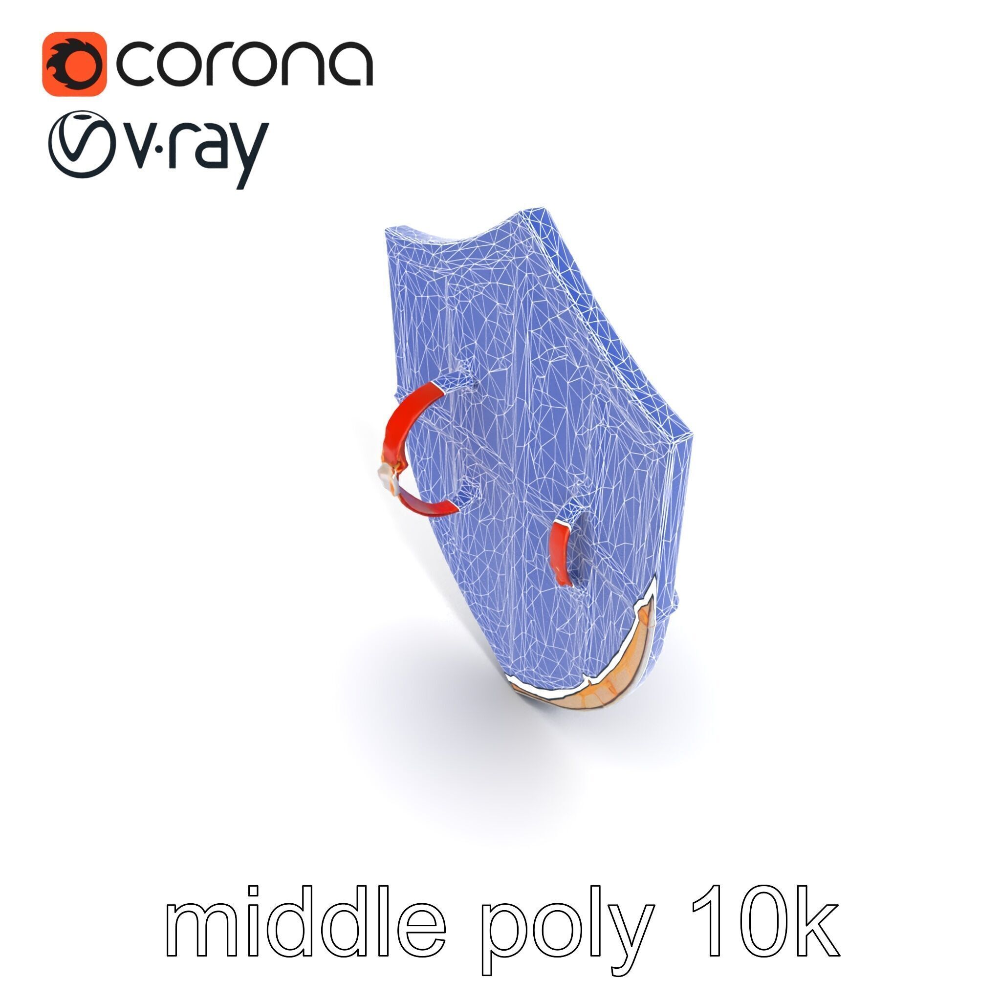 Majestic Crystal Wizards Shield model pack Low-poly 3D model_28