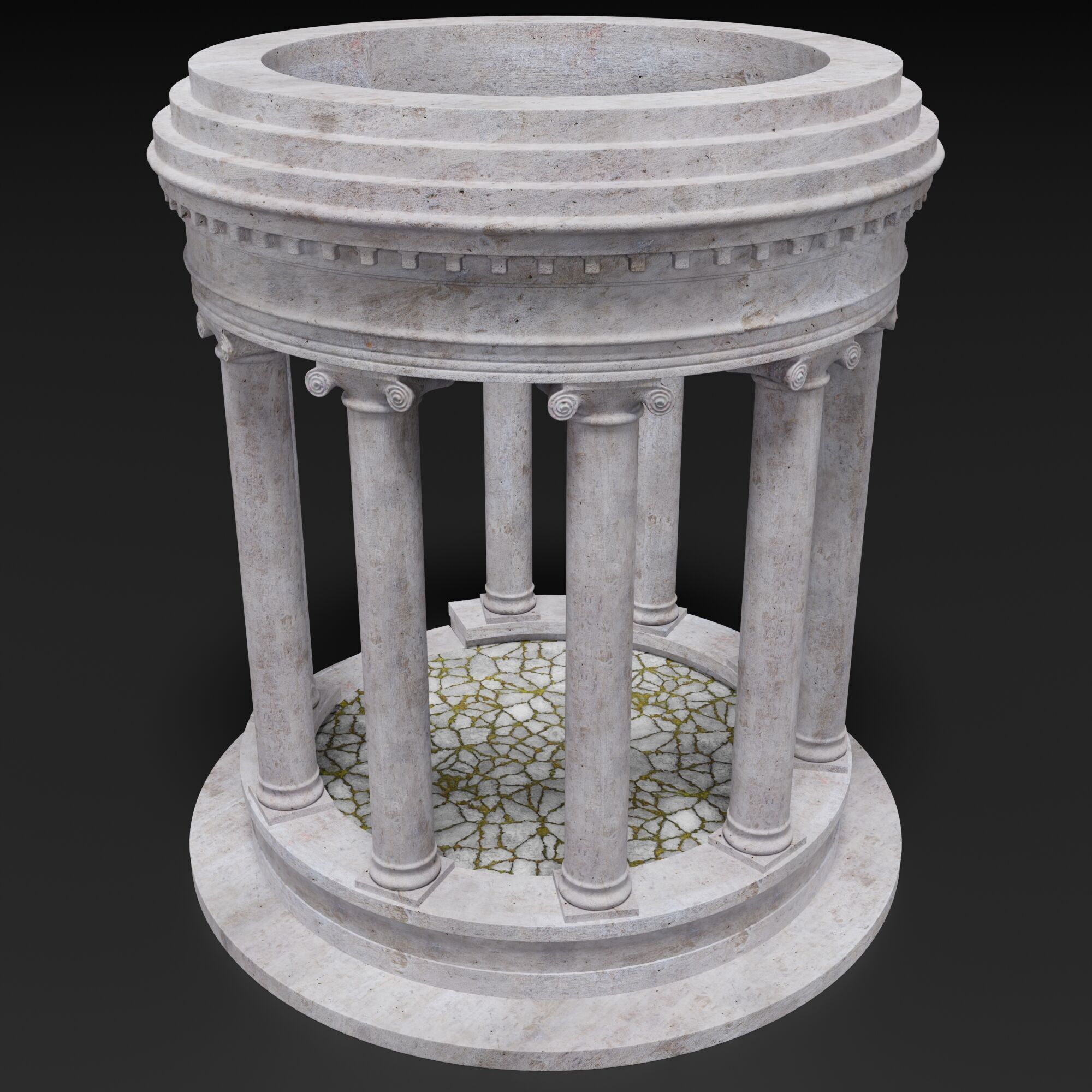 Sculpture Column 3D model_5