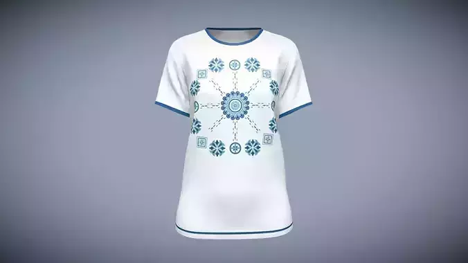 Female Tops In Low Poly