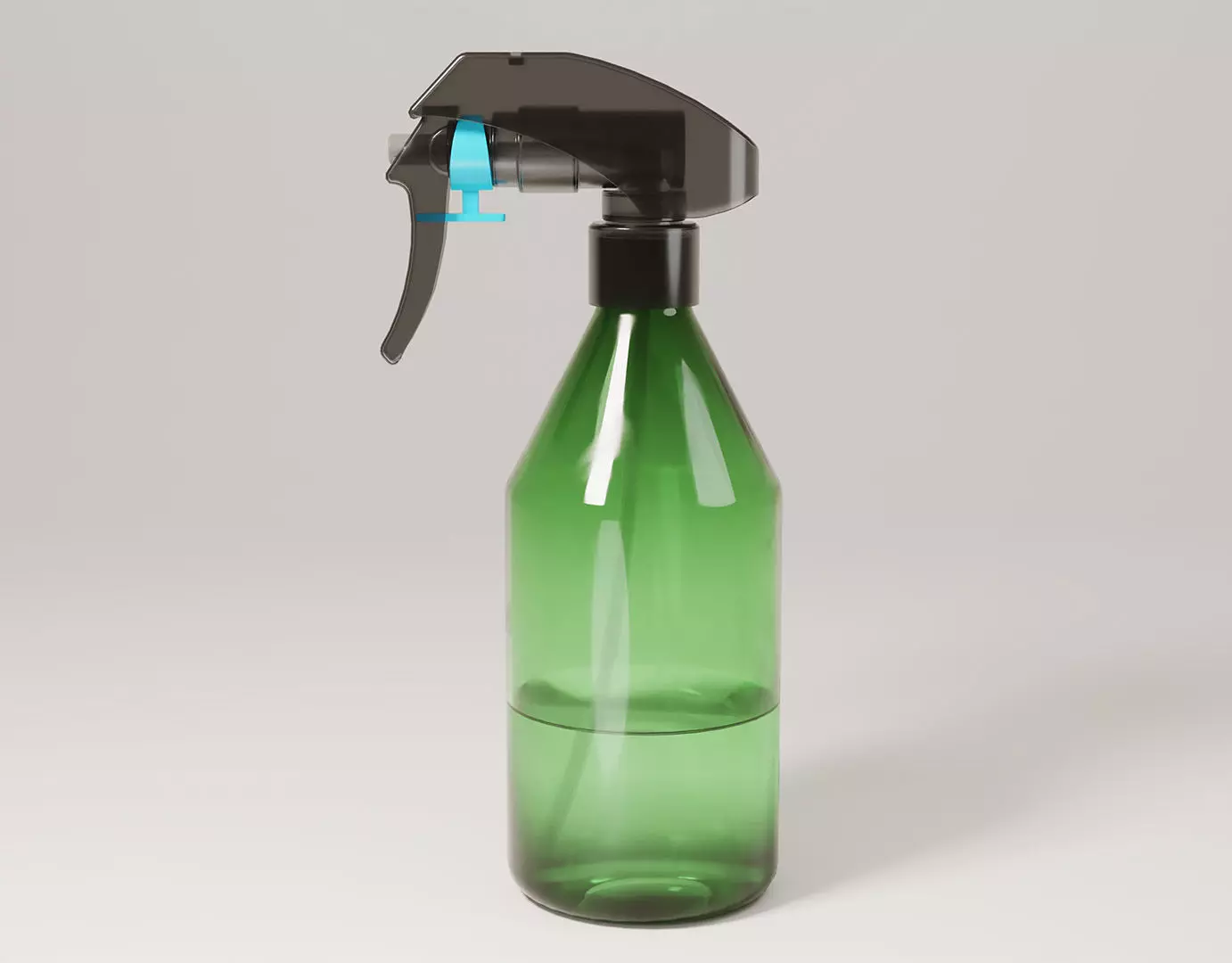 Spray Bottle Low-poly 3D model