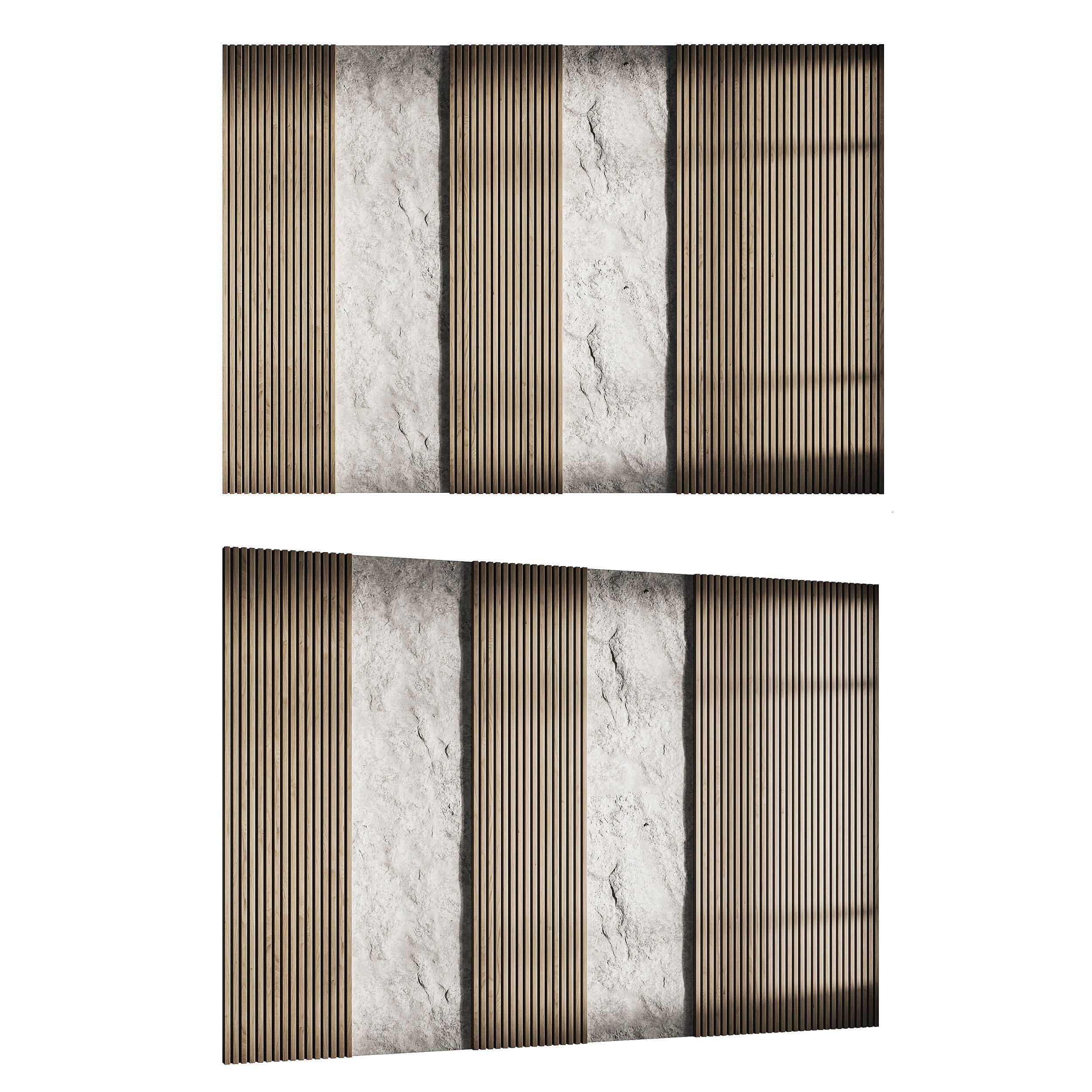 3d Wall Panel 1 Headboard 3D model_4