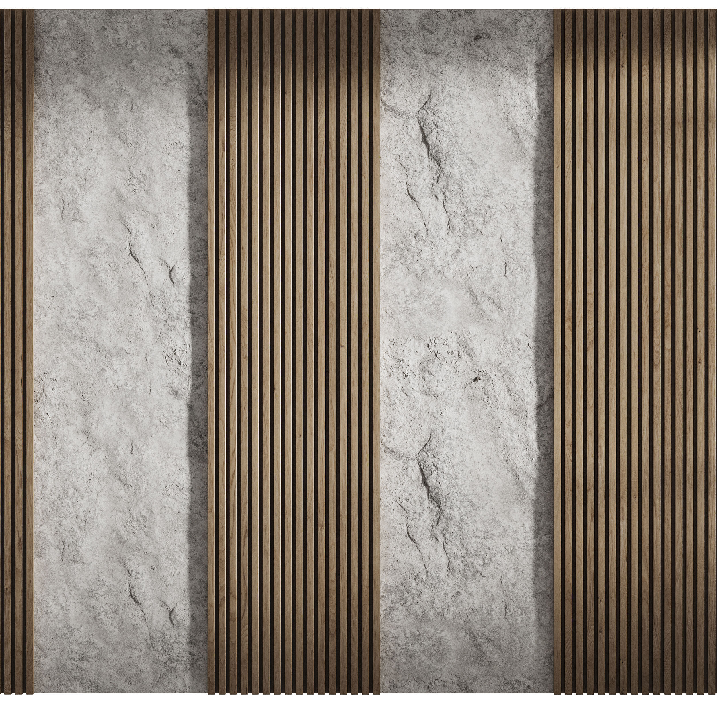 3d Wall Panel 1 Headboard 3D model_8