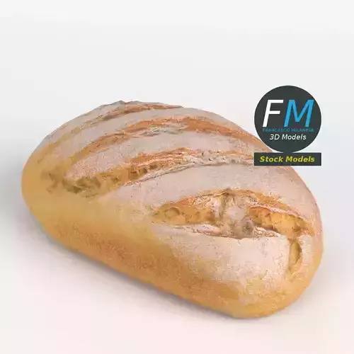 Homemade rustic bread 2