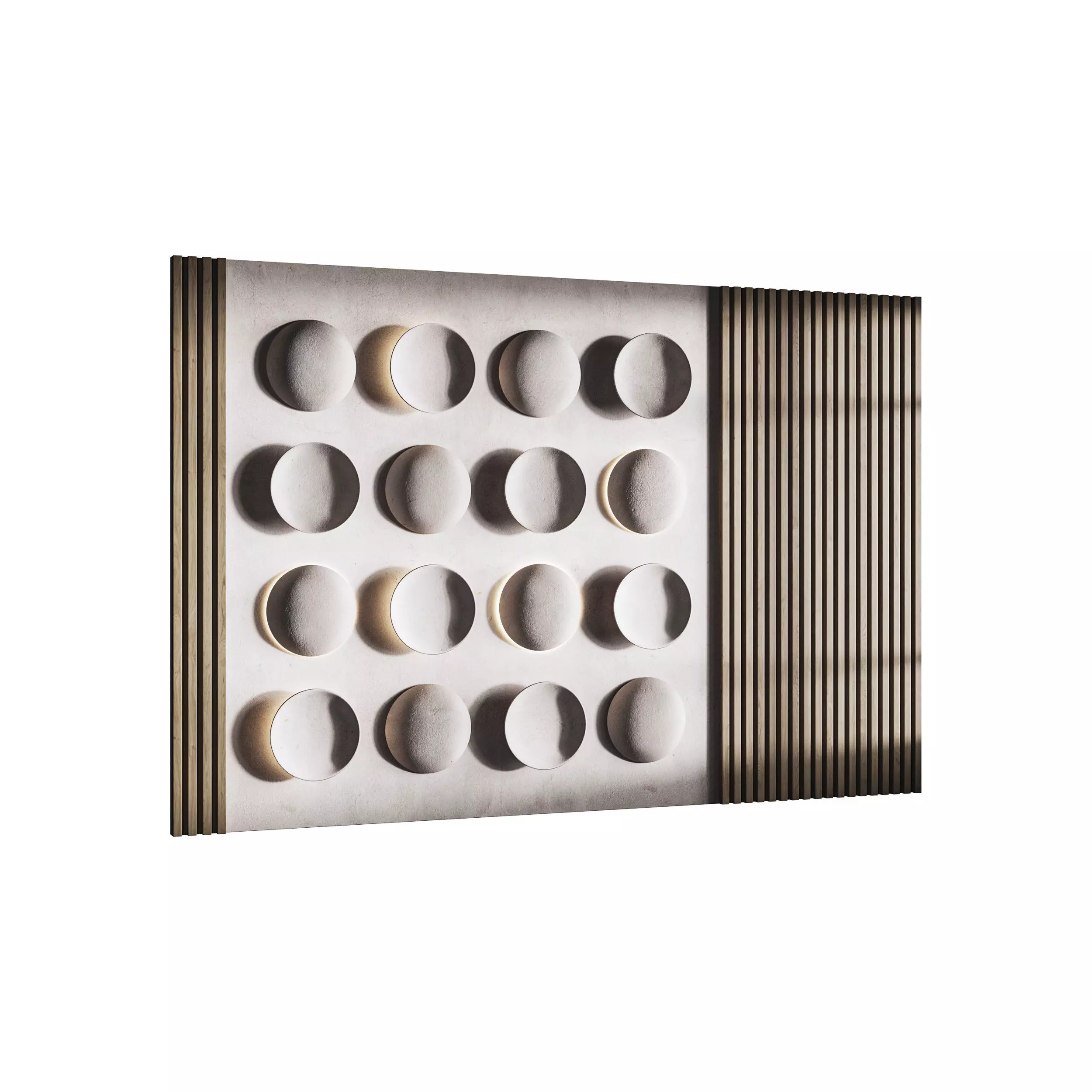 3d Wall Panel 2 Headboard 3D model_0