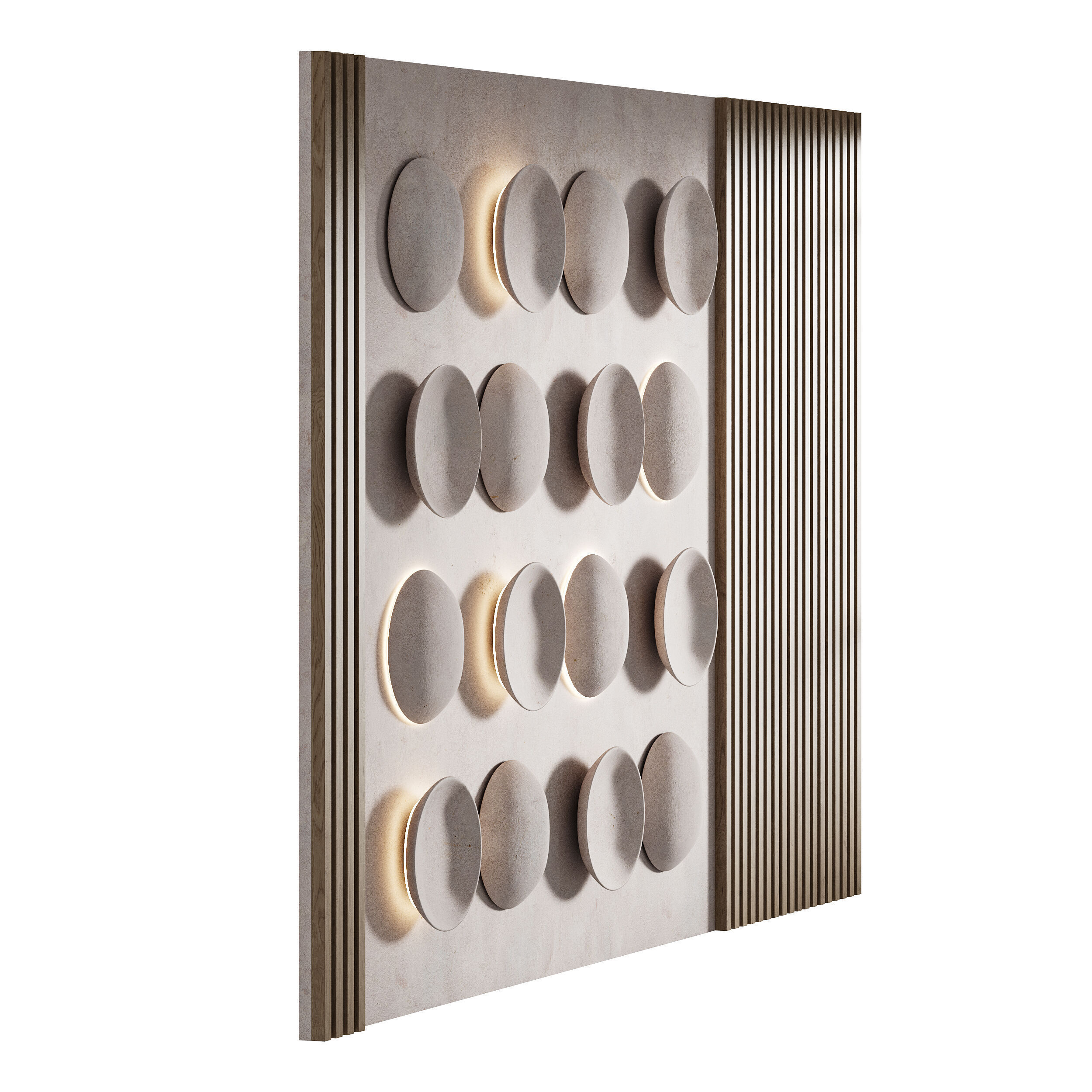 3d Wall Panel 2 Headboard 3D model_5