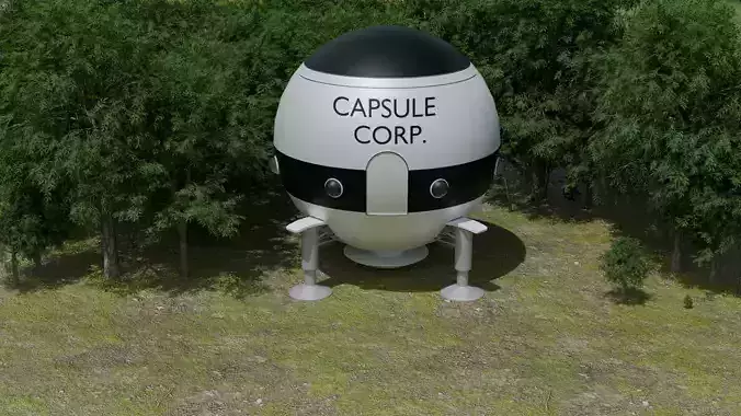 Dragon ball z  Capsule corp spaceship