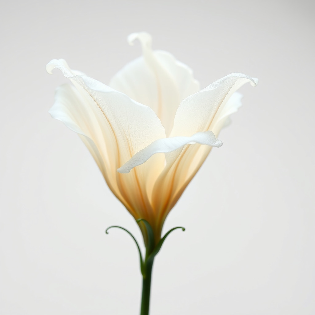 Mystical Swirl Petal Flower model pack Low-poly 3D model_4