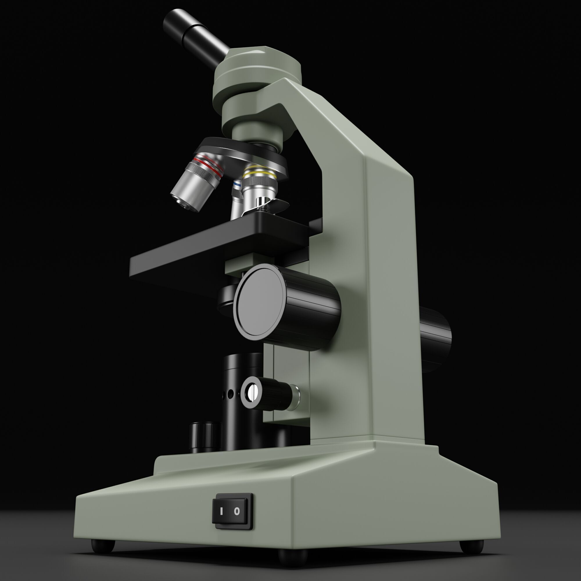 Microscope 3D model_5