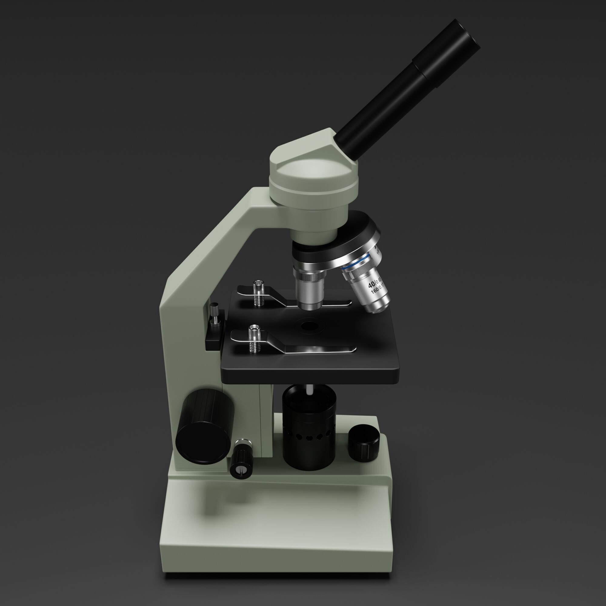 Microscope 3D model_2