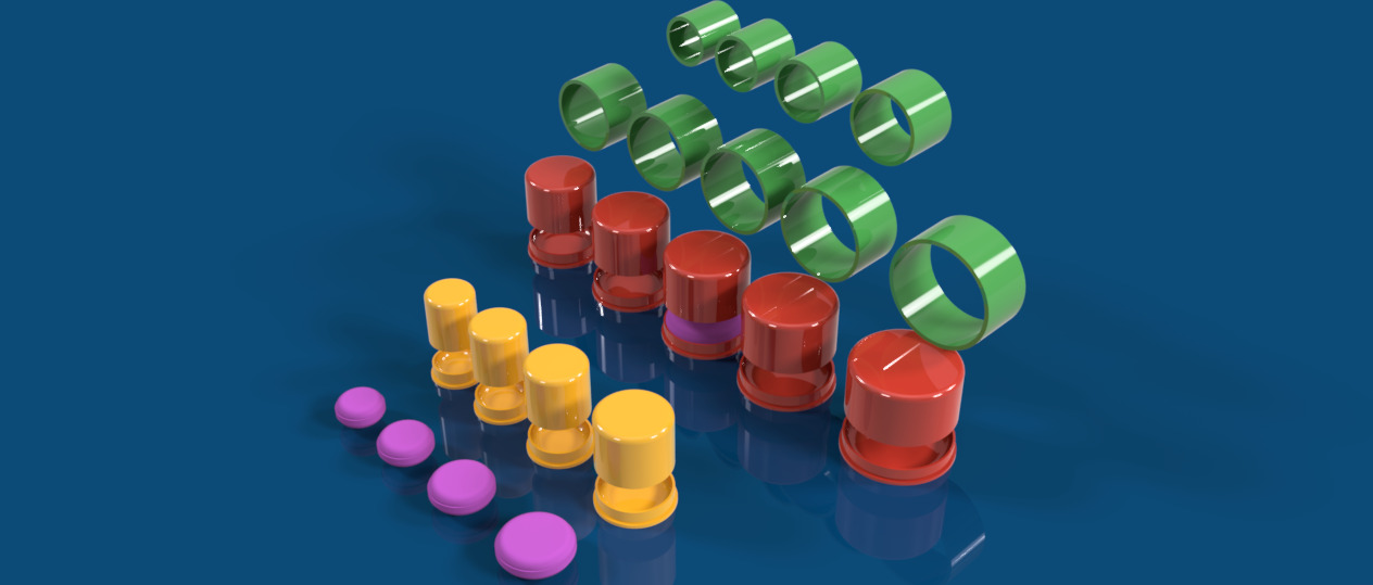 Bath Bombs Solid Shampoo Soap press mold 3D print model_2