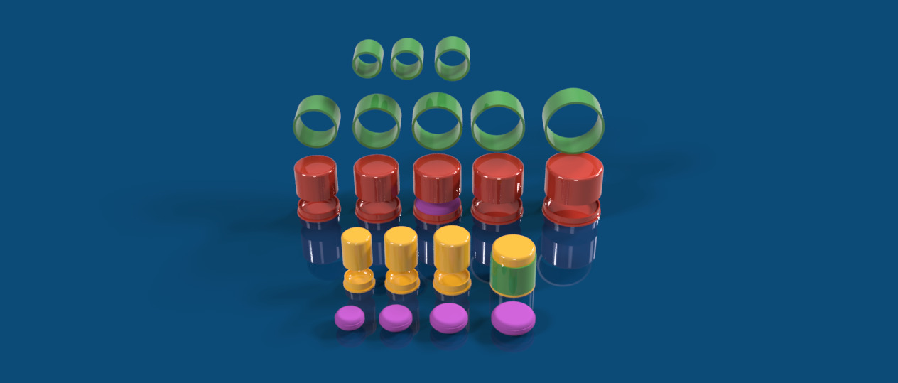 Bath Bombs Solid Shampoo Soap press mold 3D print model_1