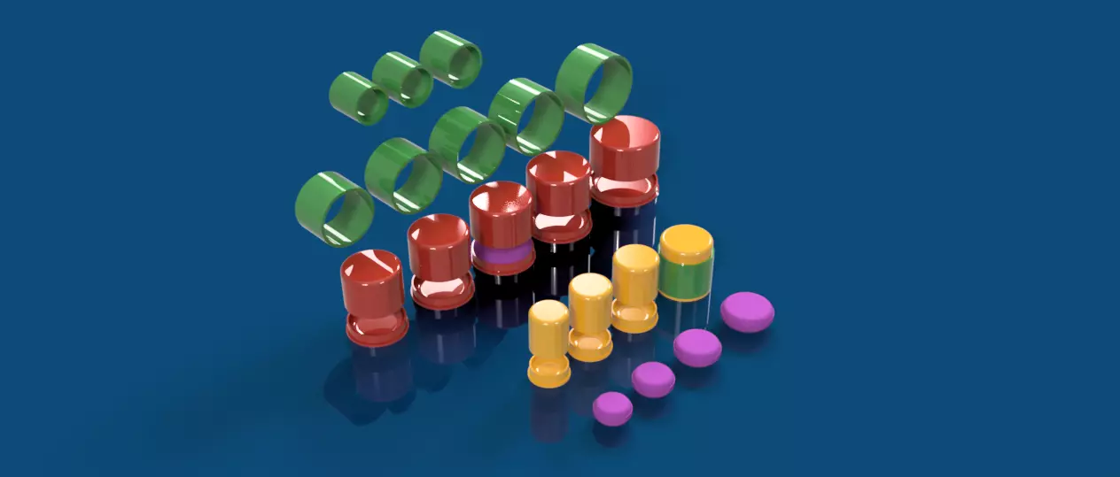 Bath Bombs Solid Shampoo Soap press mold 3D print model_0