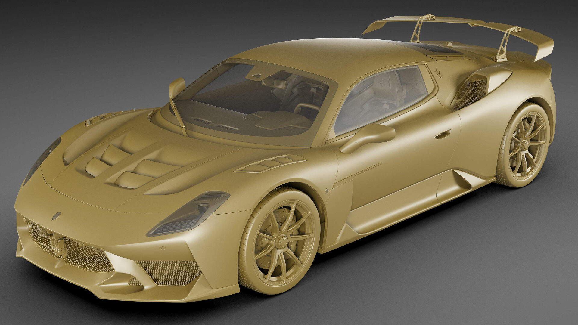 Maserati GT2 Stradale 2025 3D model_28