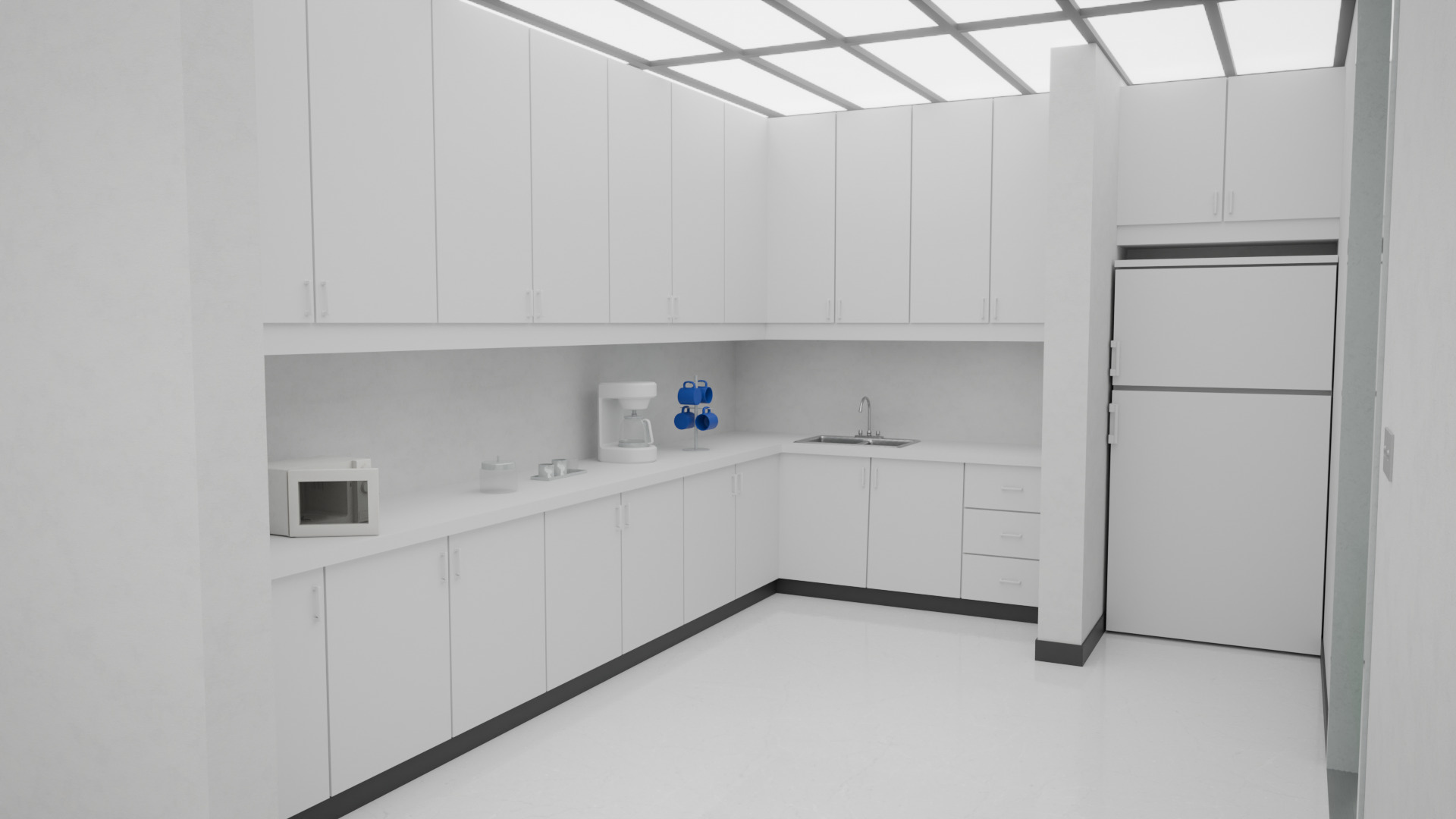 Severance Office 3D model_8