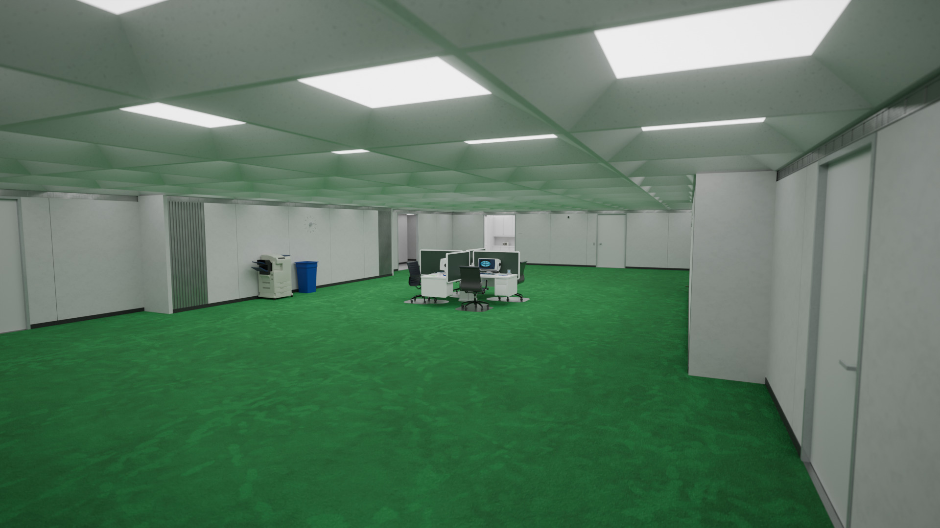 Severance Office 3D model_17