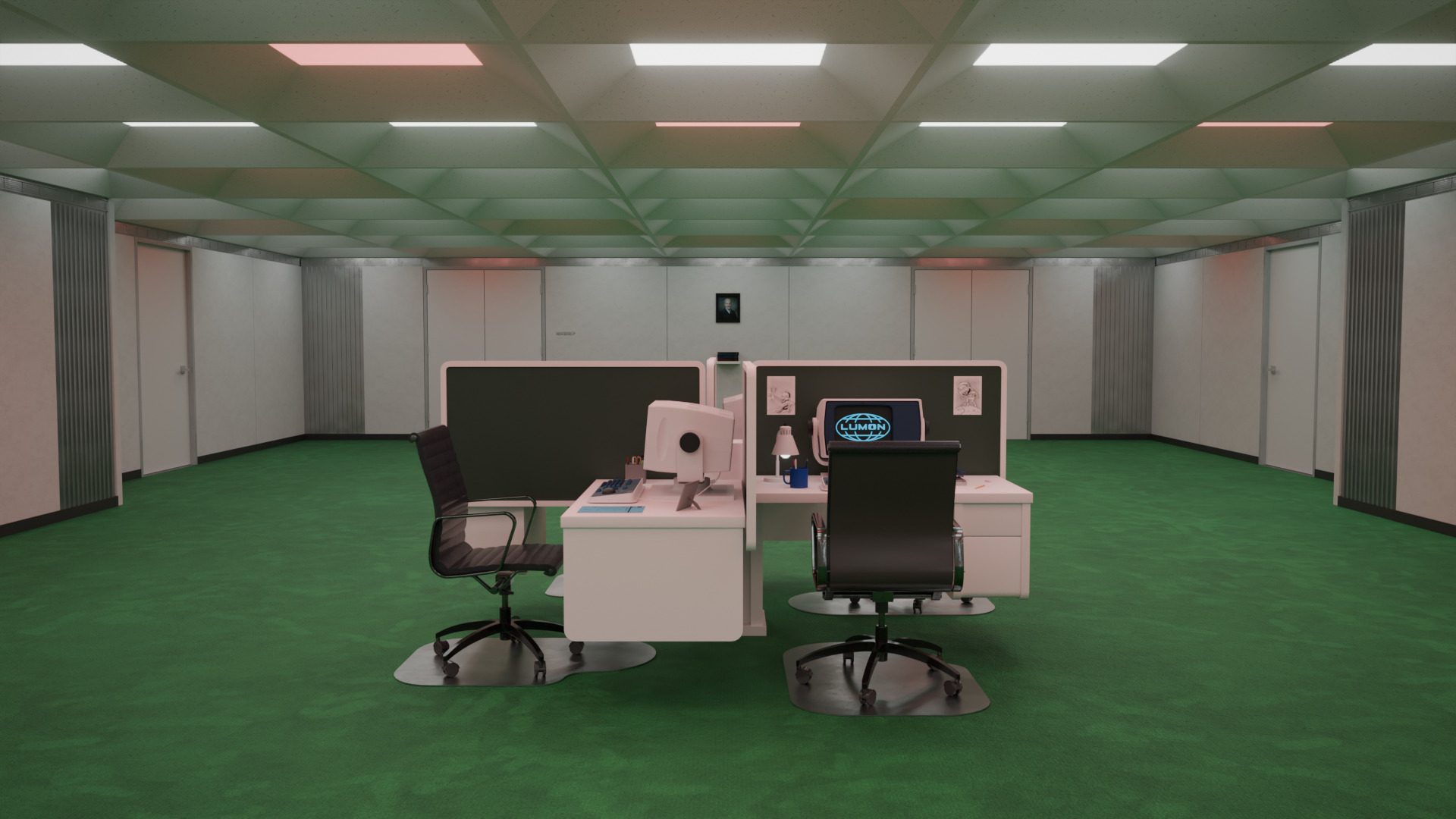 Severance Office 3D model_18