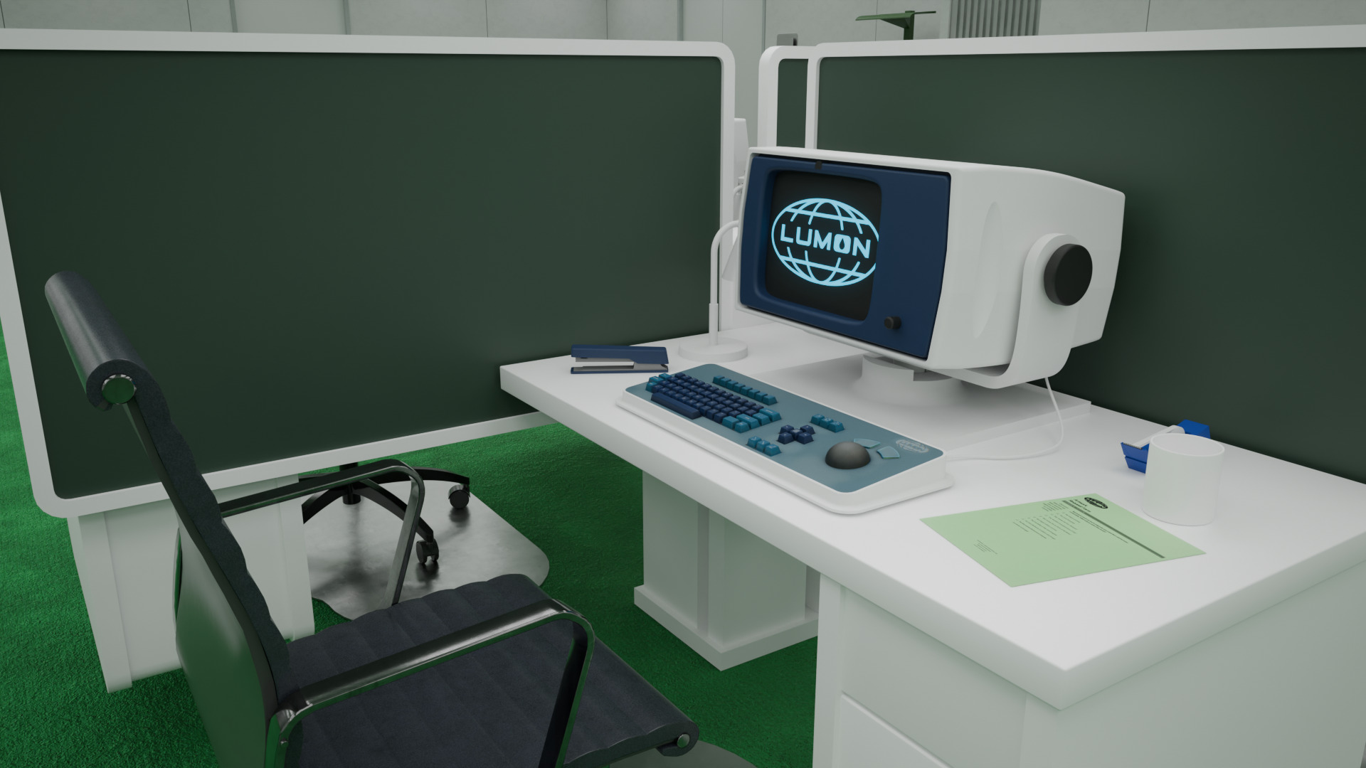Severance Office 3D model_15
