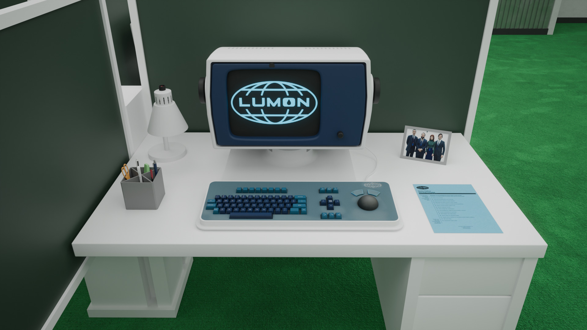 Severance Office 3D model_13