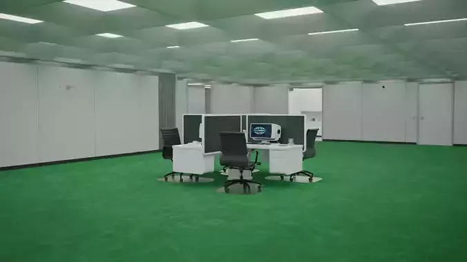Severance Office 3D model
