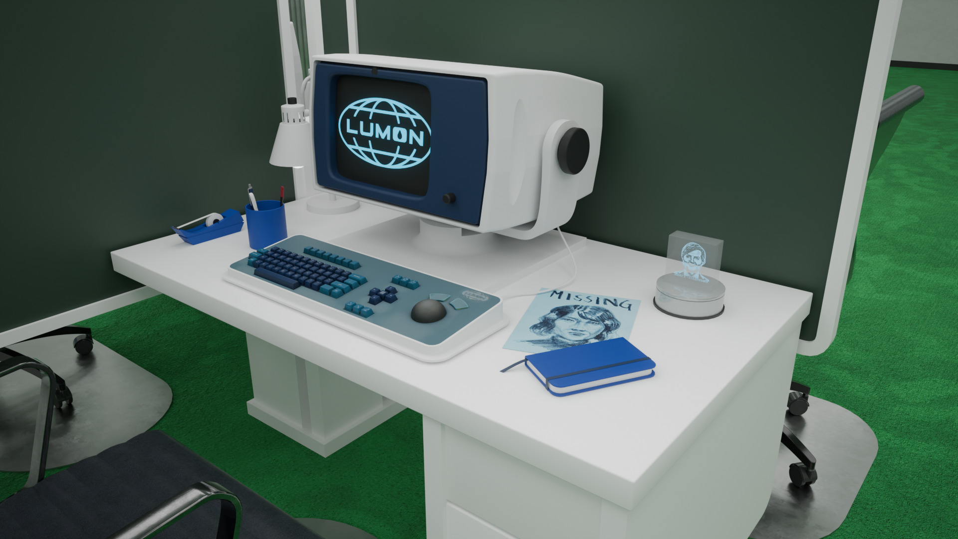 Severance Office 3D model_12