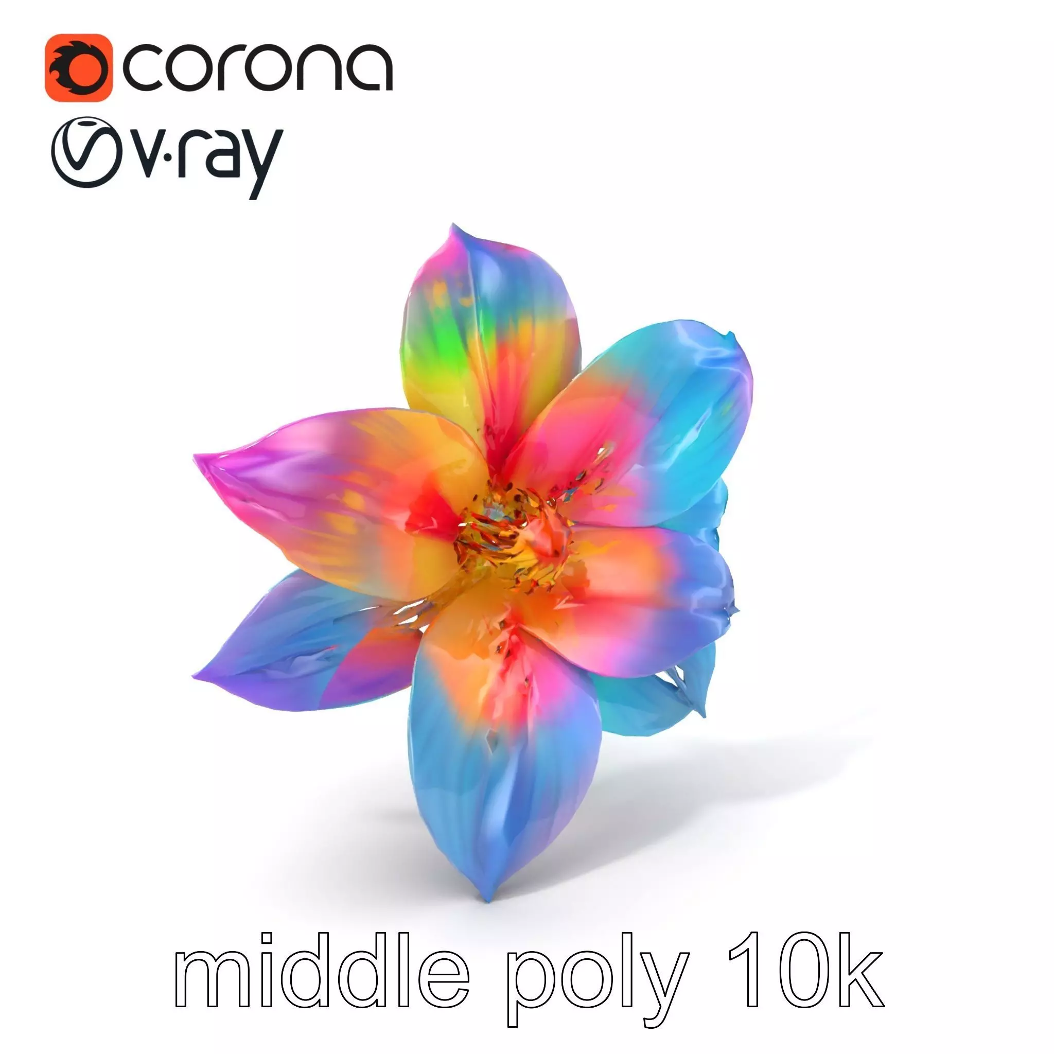 Mythical Phoenix Motif Treasure Chest model pack Low-poly 3D model_0