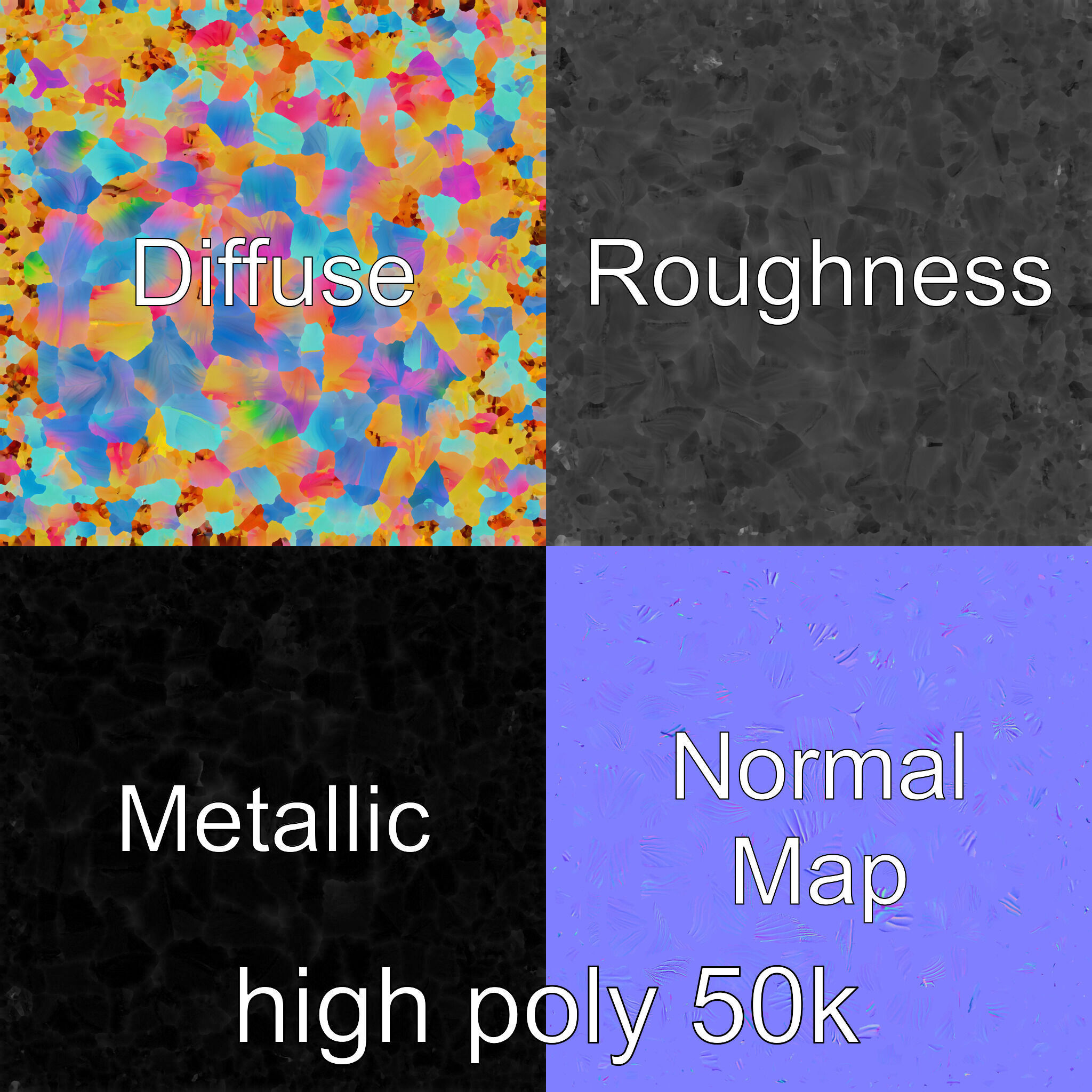 Mythical Phoenix Motif Treasure Chest model pack Low-poly 3D model_3