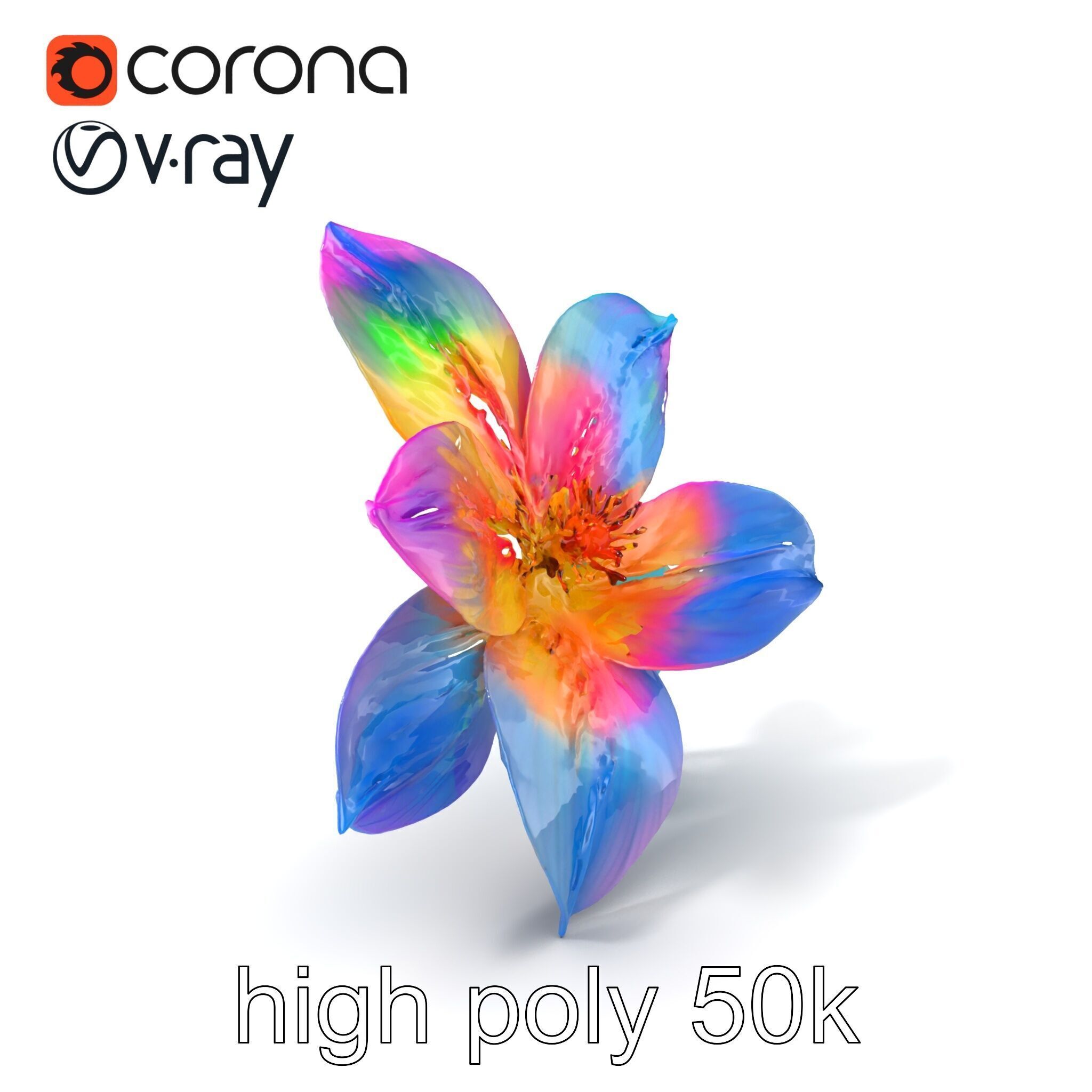 Mythical Phoenix Motif Treasure Chest model pack Low-poly 3D model_2