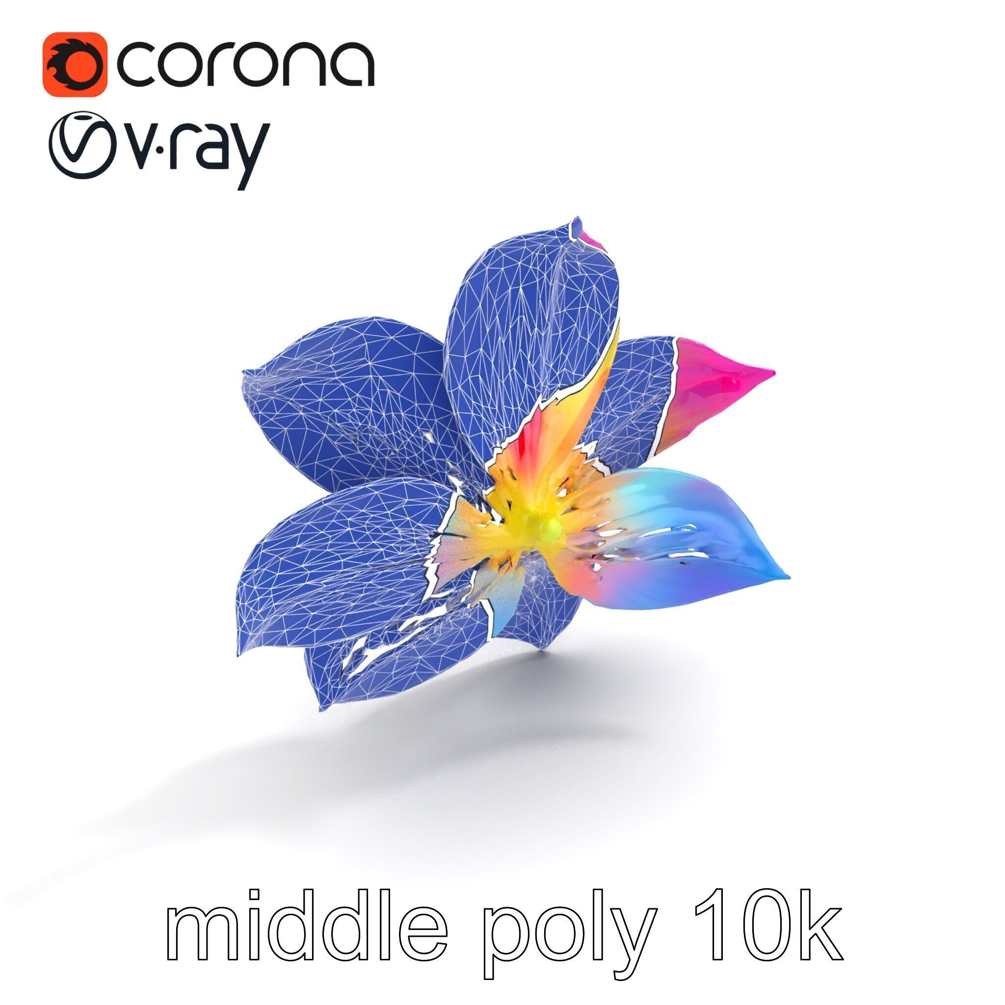 Mythical Phoenix Motif Treasure Chest model pack Low-poly 3D model_23