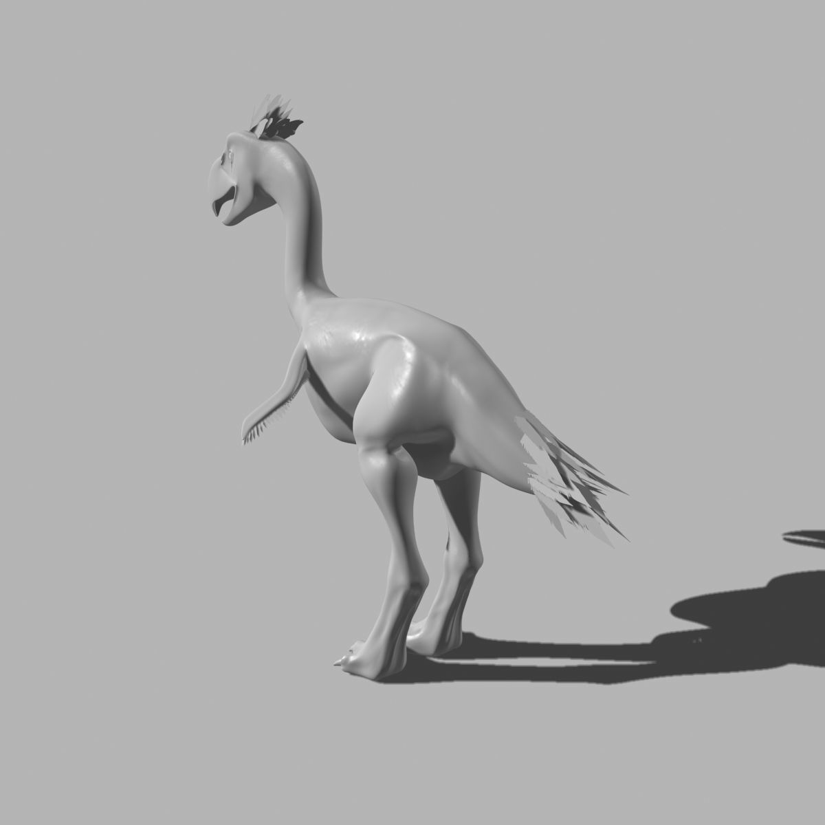 Terror Bird Phorusrhacos 3d model 3D model_12