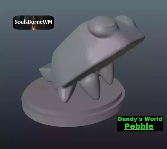 Dandy World Pebble 3D print model